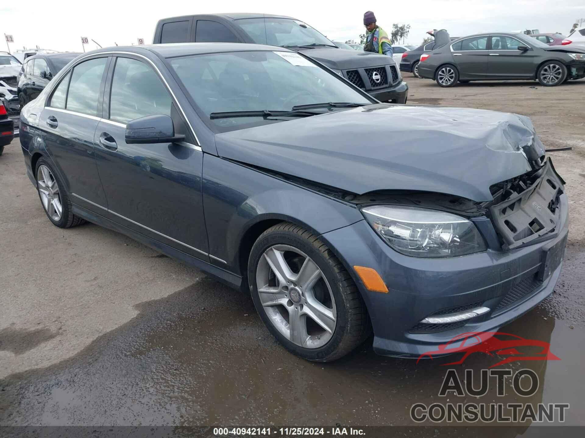 MERCEDES-BENZ C 300 2011 - WDDGF5EB9BA434649