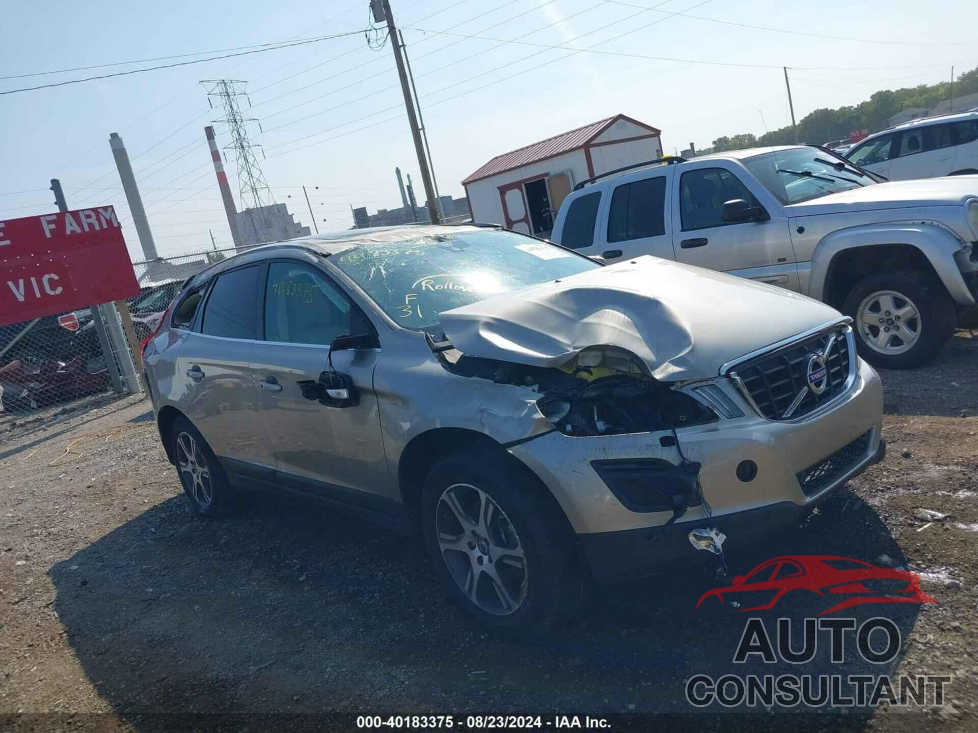 VOLVO XC60 2013 - YV4902DZ3D2420337