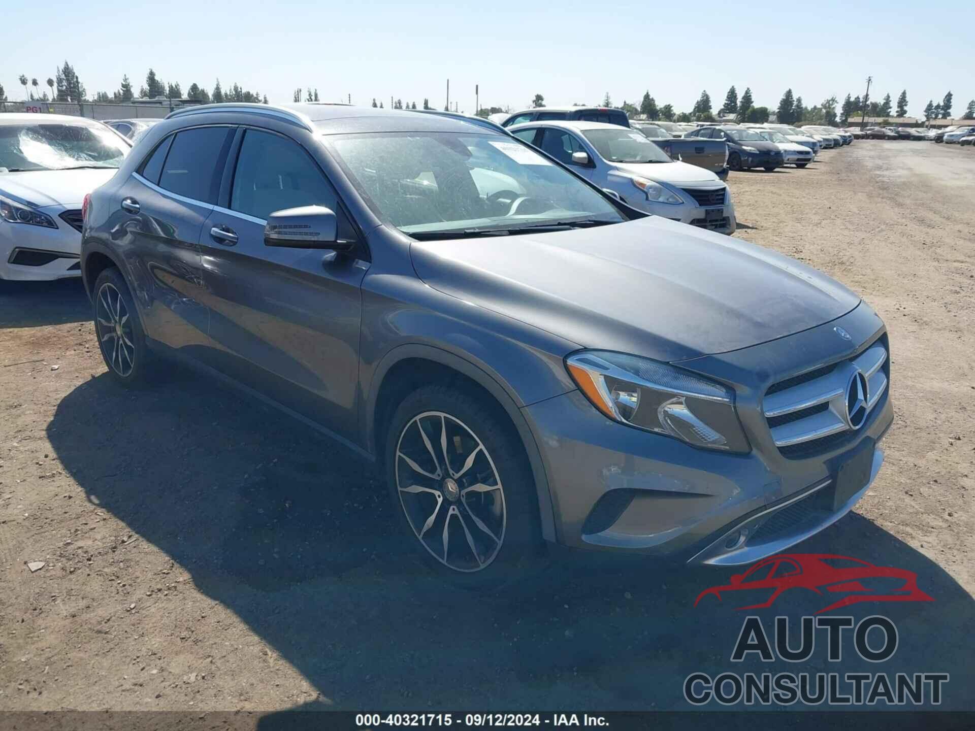 MERCEDES-BENZ GLA 250 2016 - WDCTG4GB1GJ218406