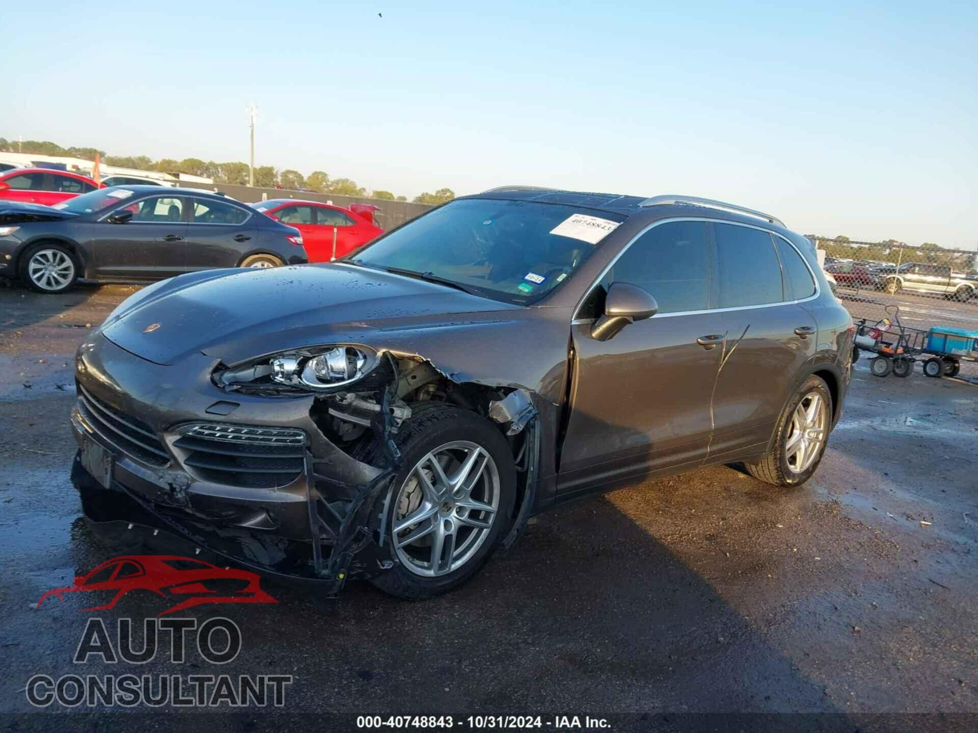 PORSCHE CAYENNE 2012 - WP1AB2A25CLA43261