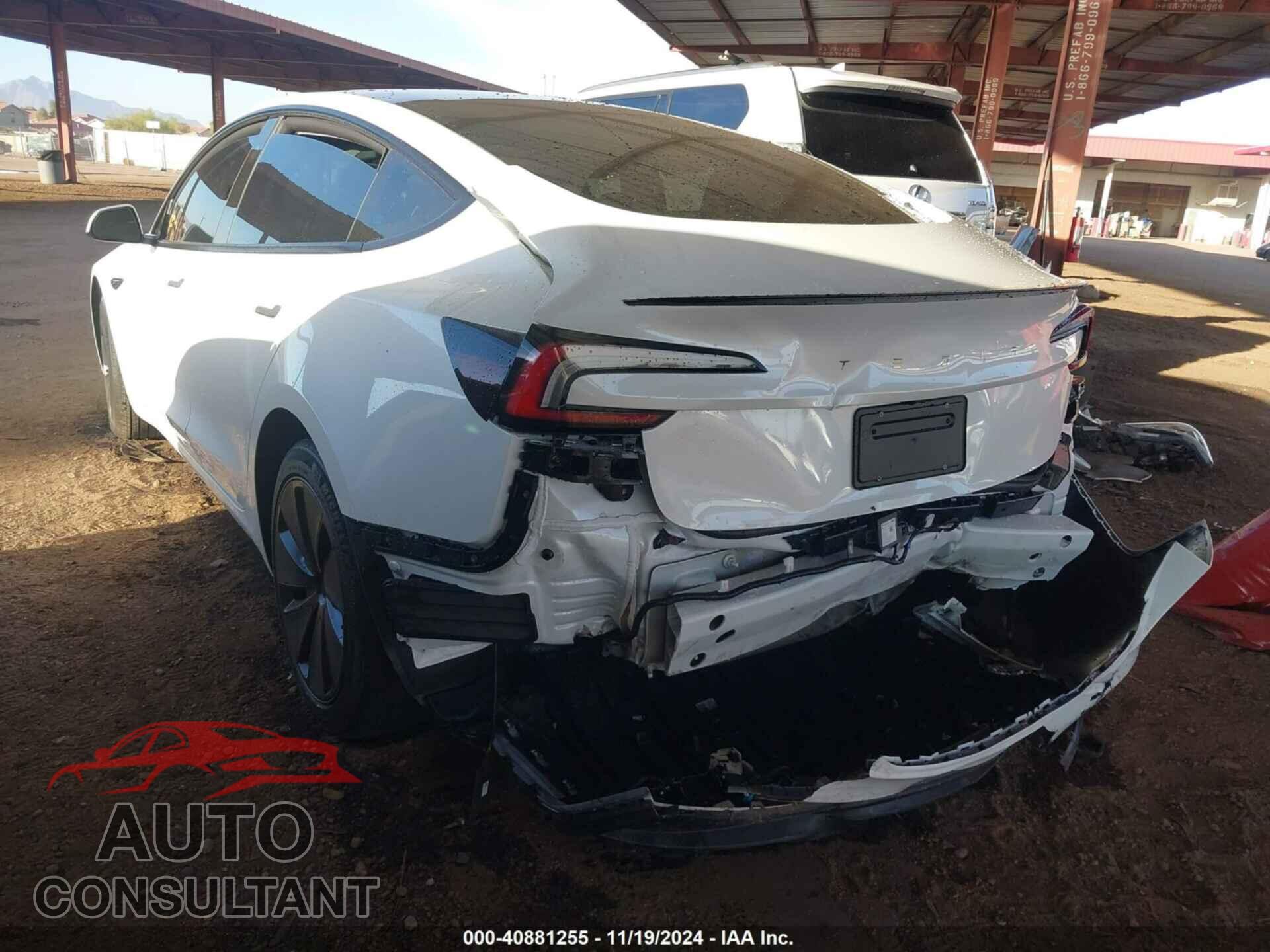 TESLA MODEL 3 2024 - 5YJ3E1EA0RF855902