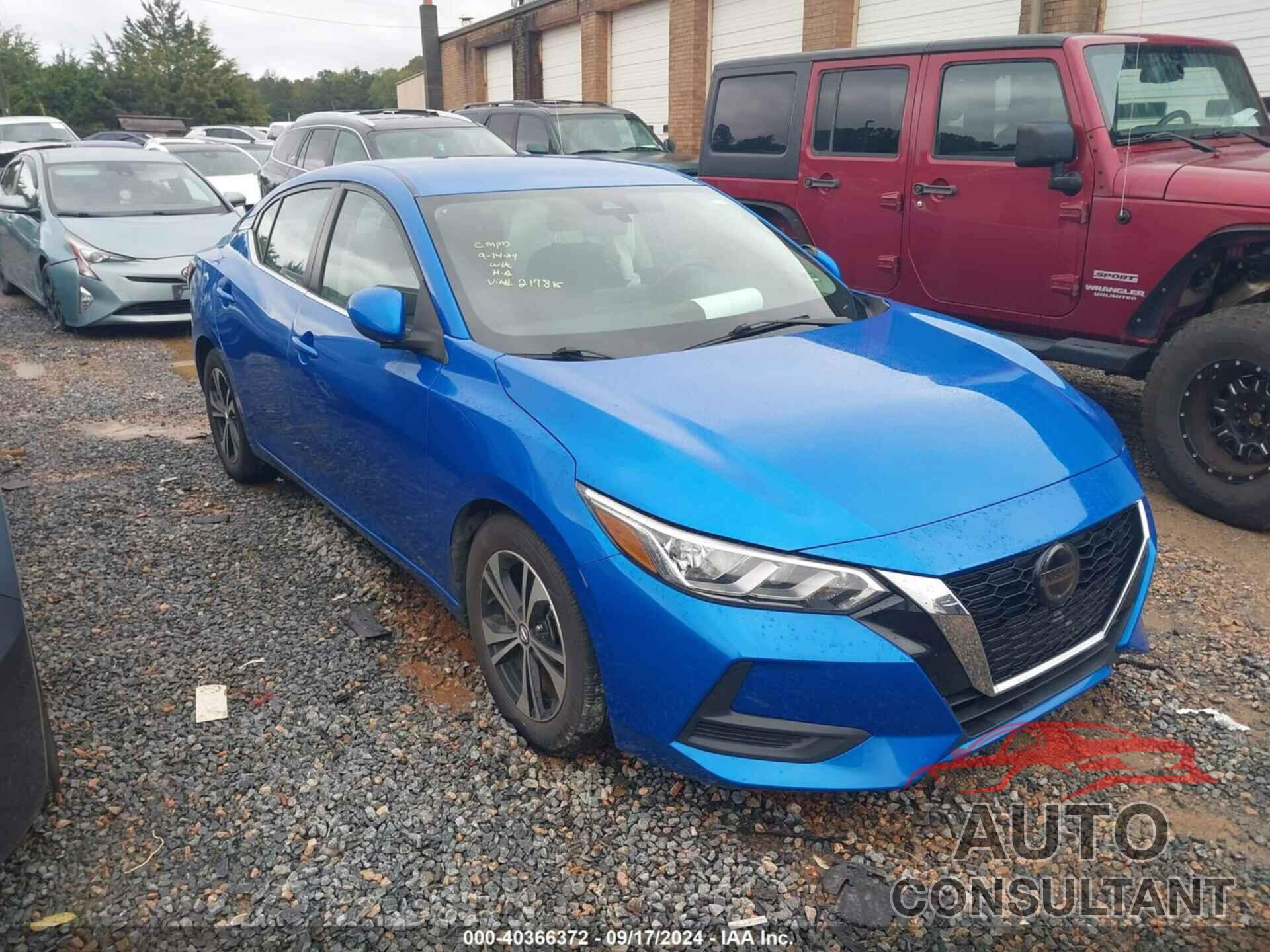 NISSAN SENTRA 2021 - 3N1AB8CV8MY217816
