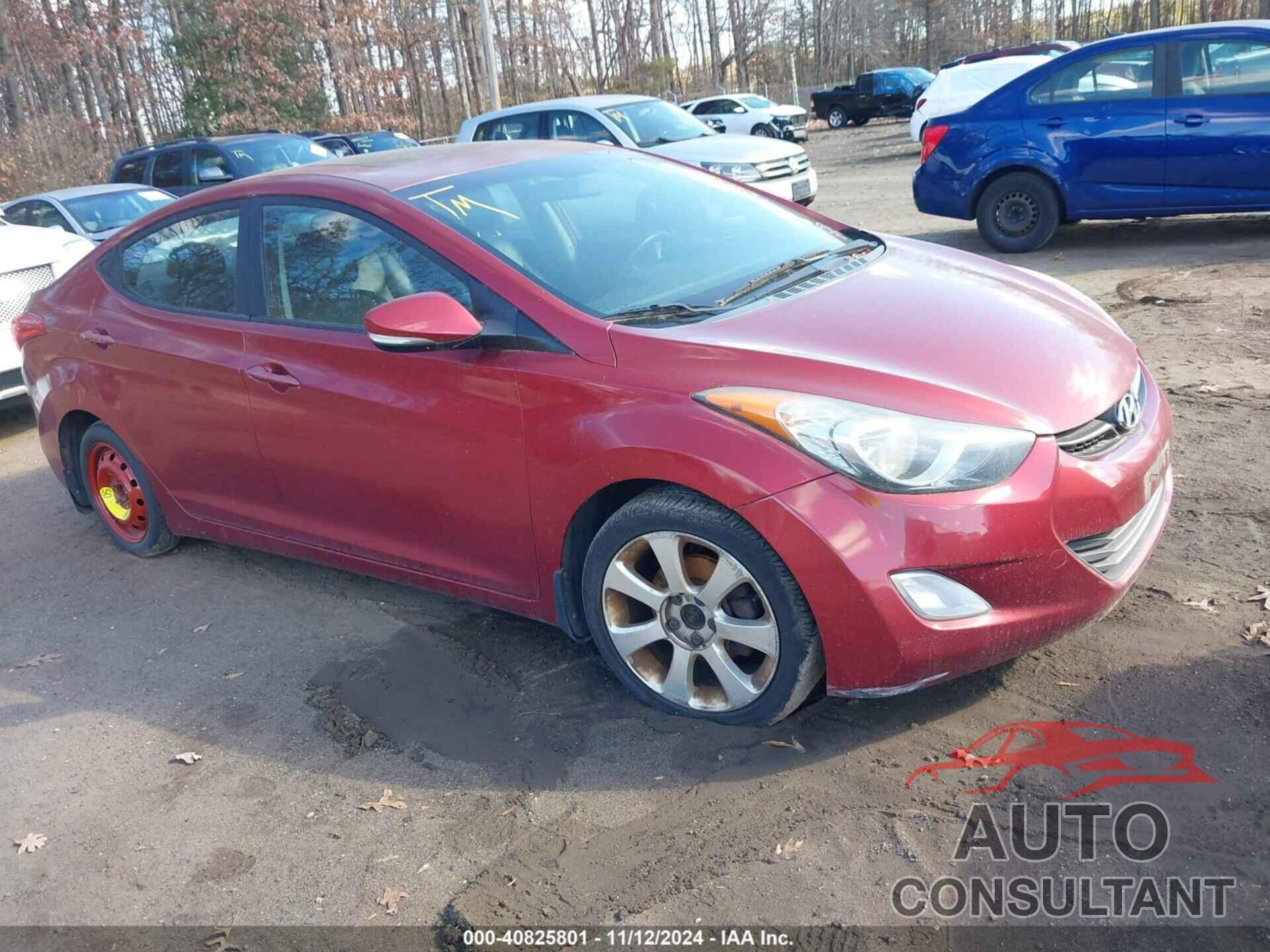 HYUNDAI ELANTRA 2013 - 5NPDH4AE8DH189856