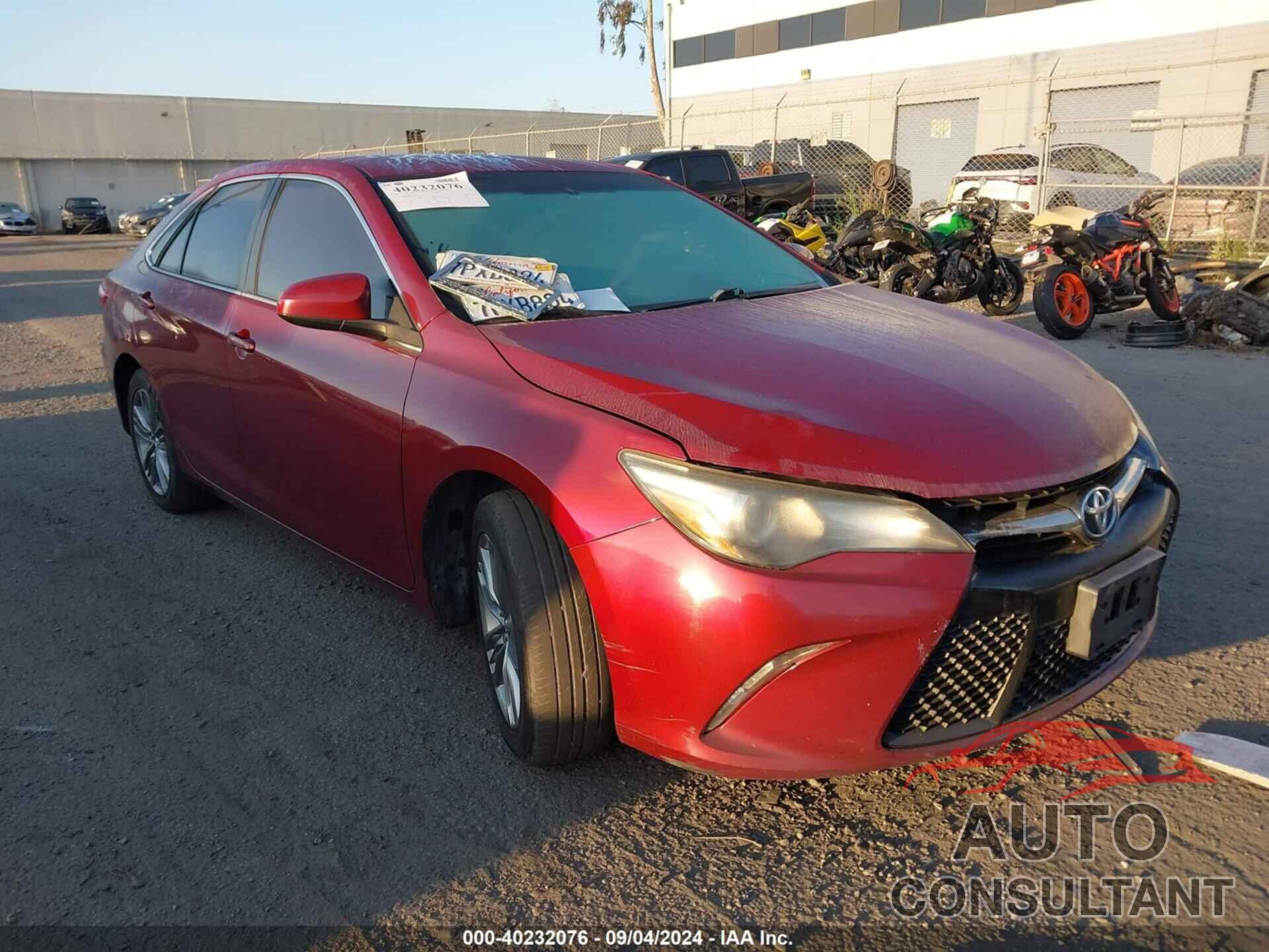 TOYOTA CAMRY 2016 - 4T1BF1FK6GU568838