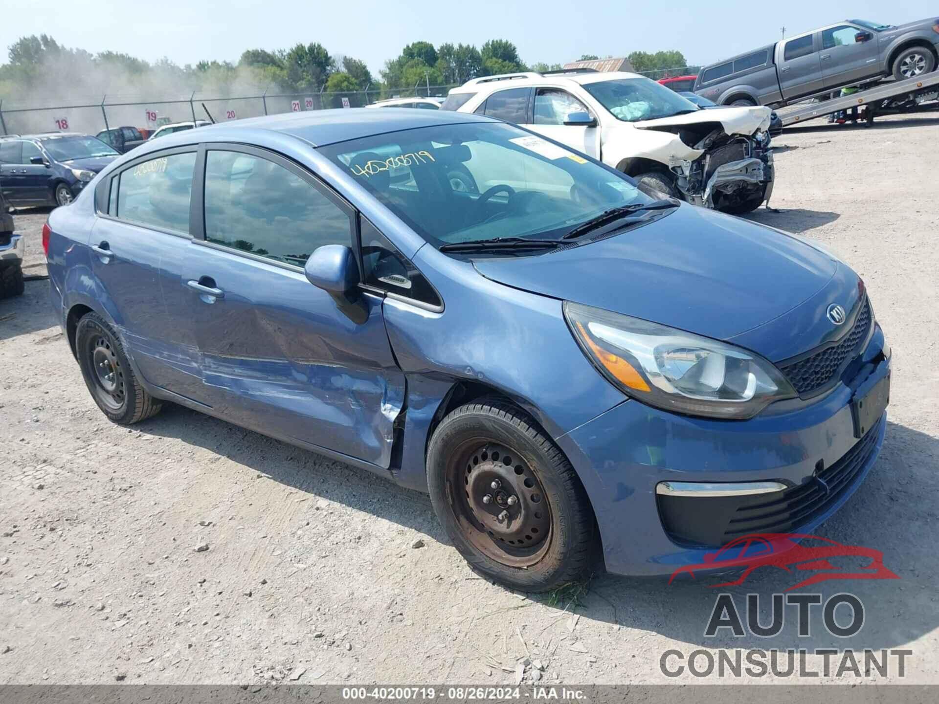 KIA RIO 2016 - KNADM4A34G6001551