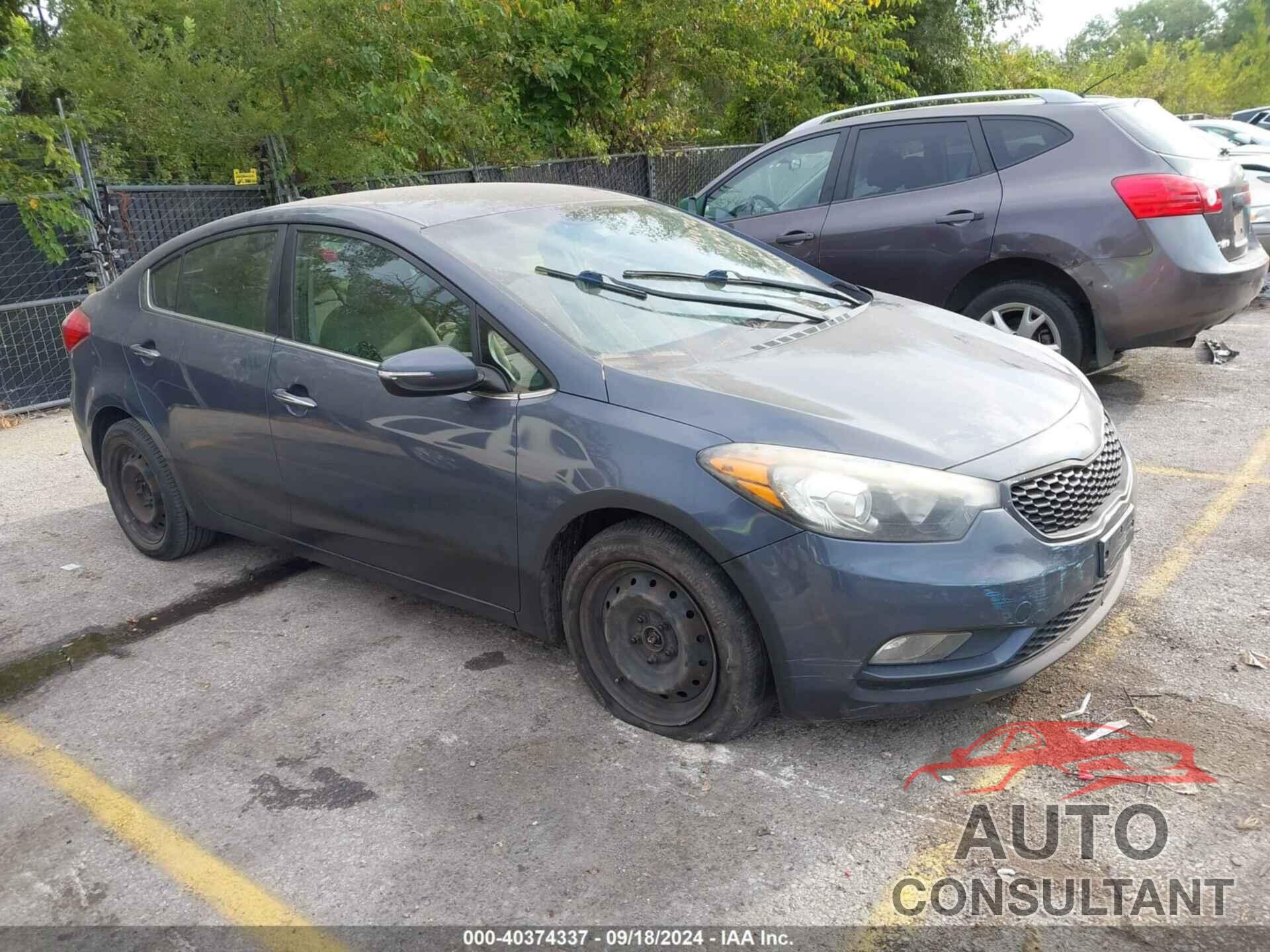 KIA FORTE 2014 - KNAFX4A80E5176541