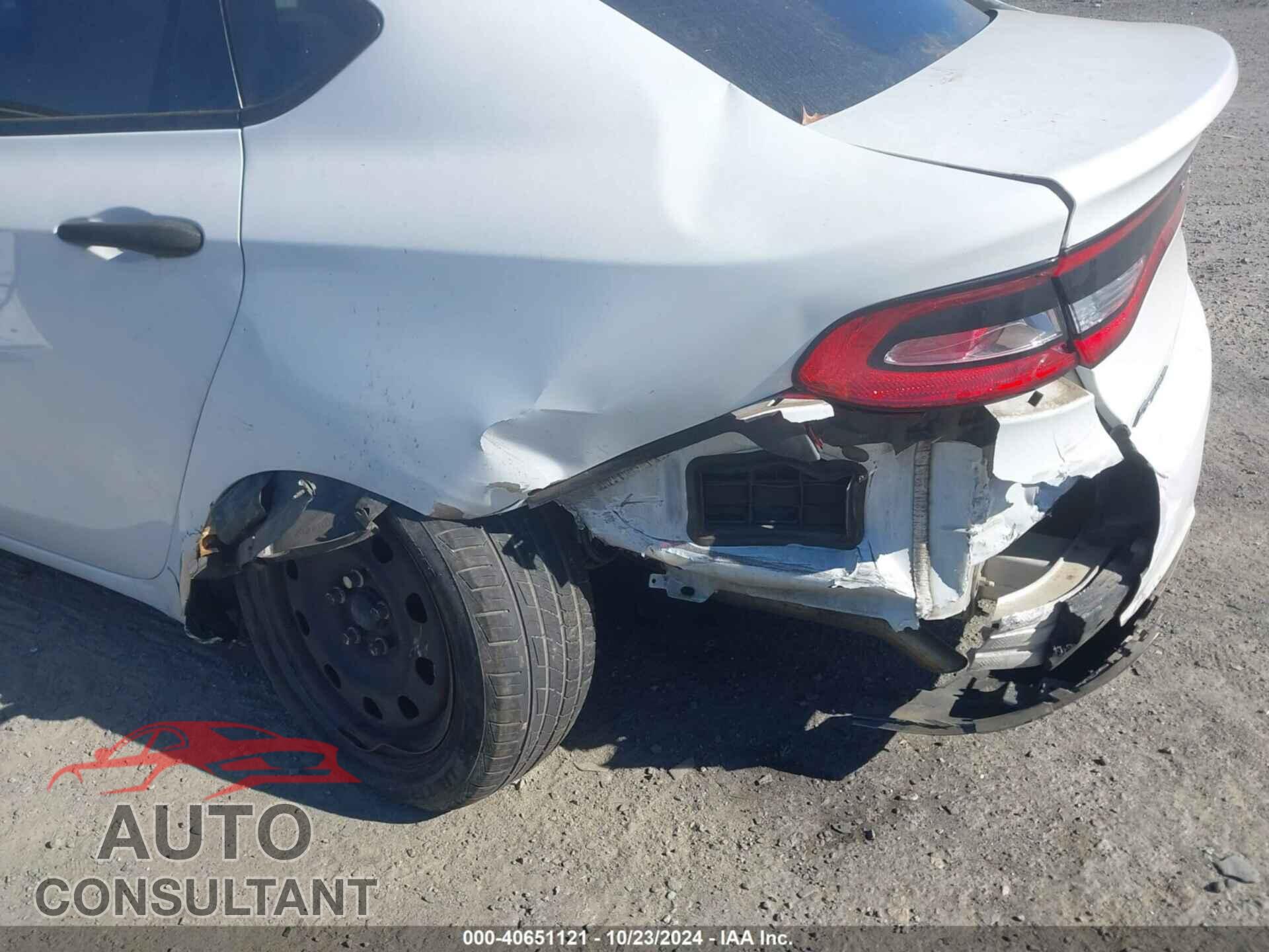 DODGE DART 2013 - 1C3CDFAA8DD323288