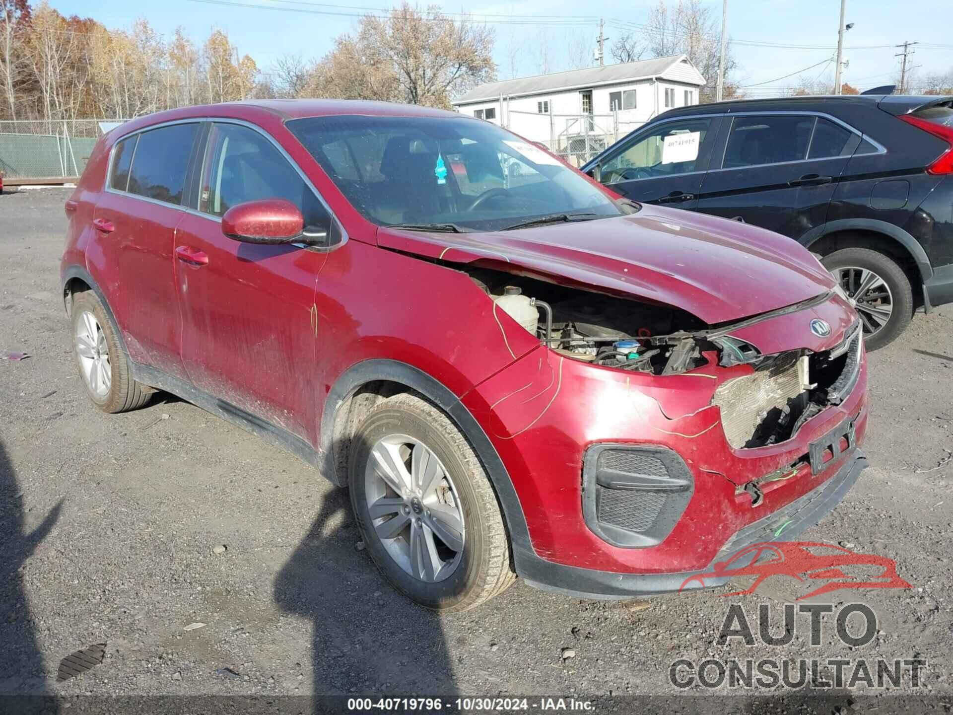 KIA SPORTAGE 2017 - KNDPM3AC3H7144674