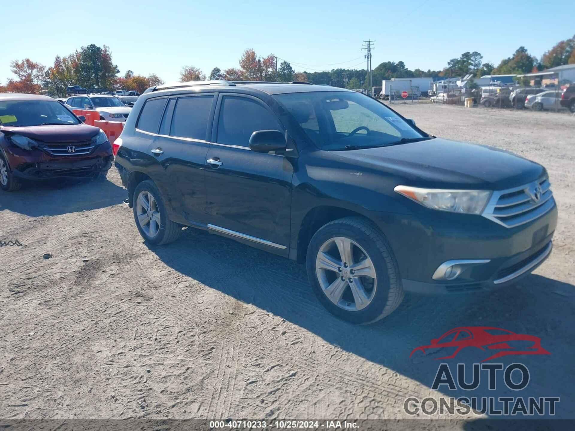 TOYOTA HIGHLANDER 2012 - 5TDDK3EHXCS131563