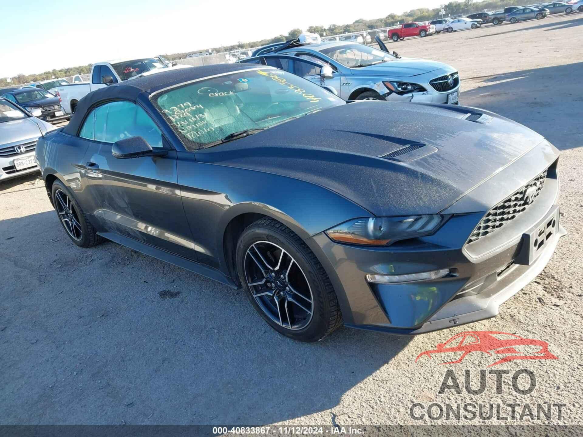 FORD MUSTANG 2018 - 1FATP8UH1J5138759