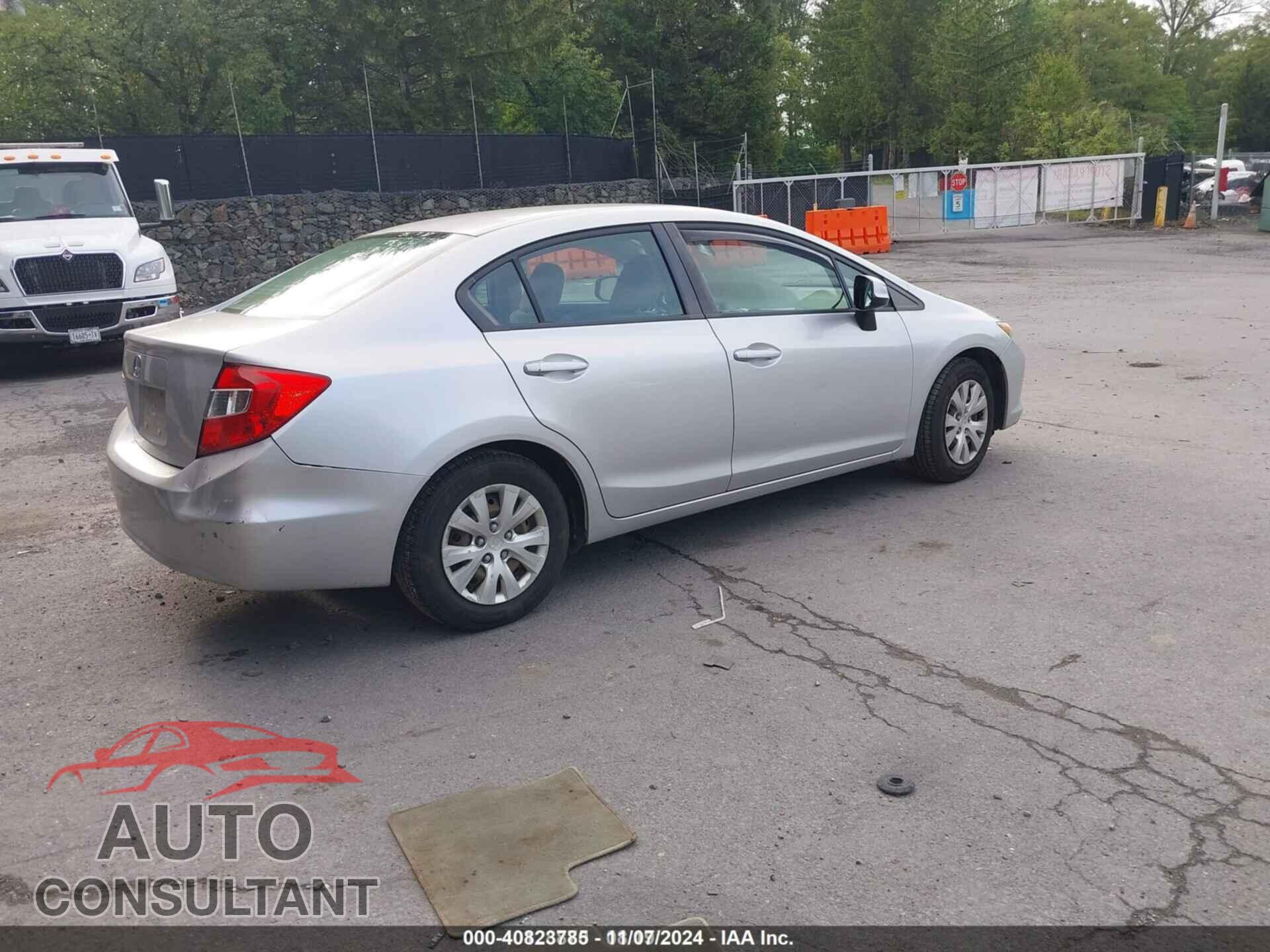 HONDA CIVIC 2012 - 2HGFB2F52CH314852