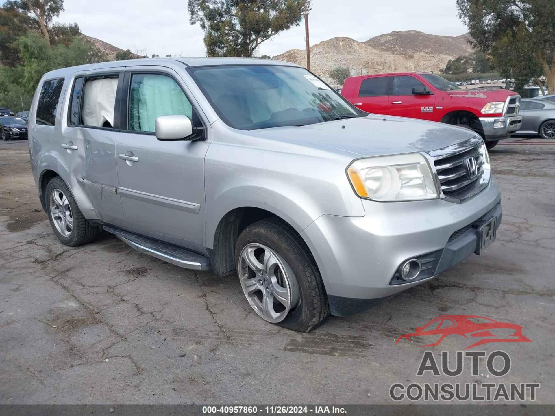 HONDA PILOT 2014 - 5FNYF3H52EB019368
