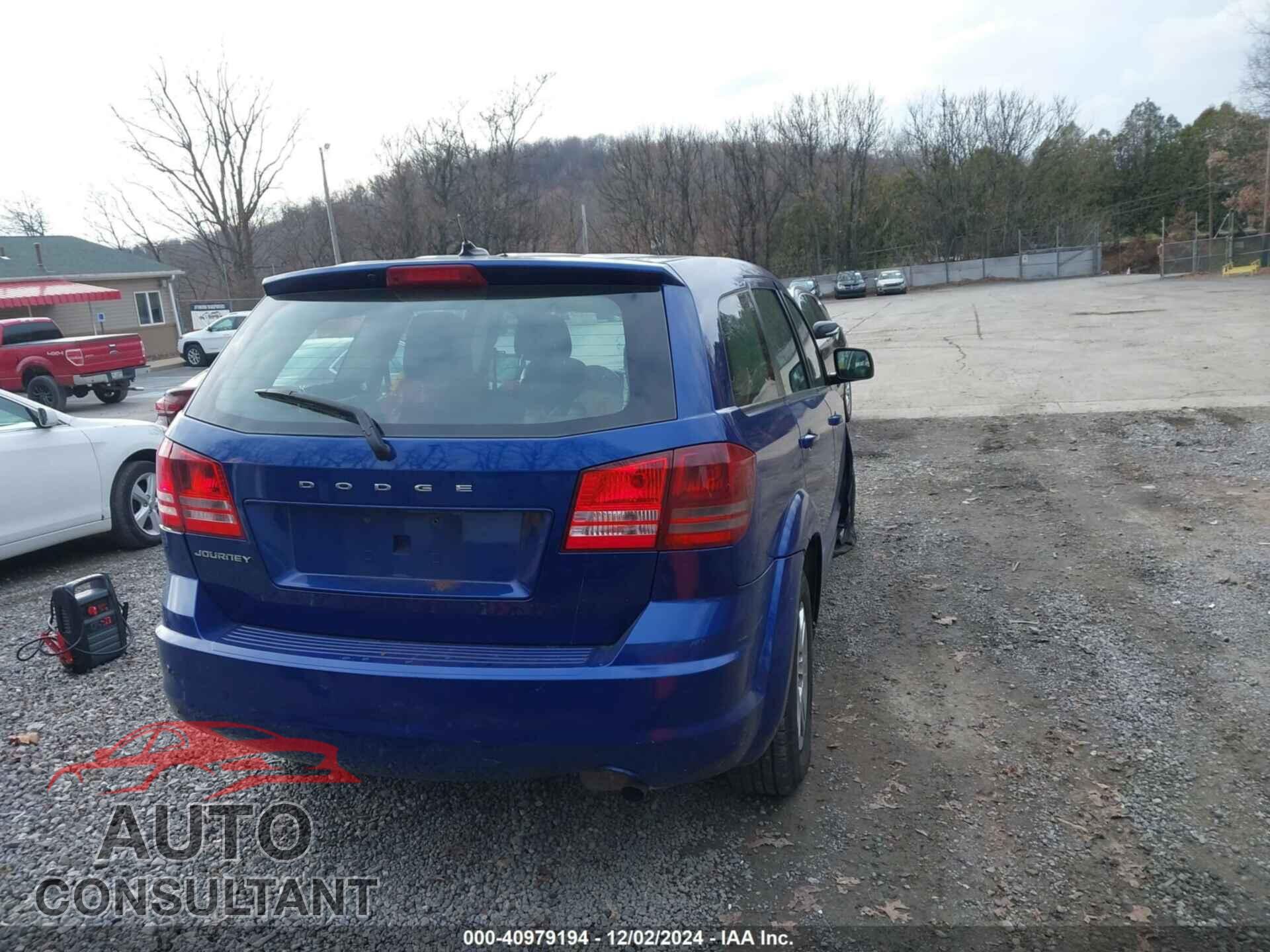 DODGE JOURNEY 2012 - 3C4PDCAB2CT366876