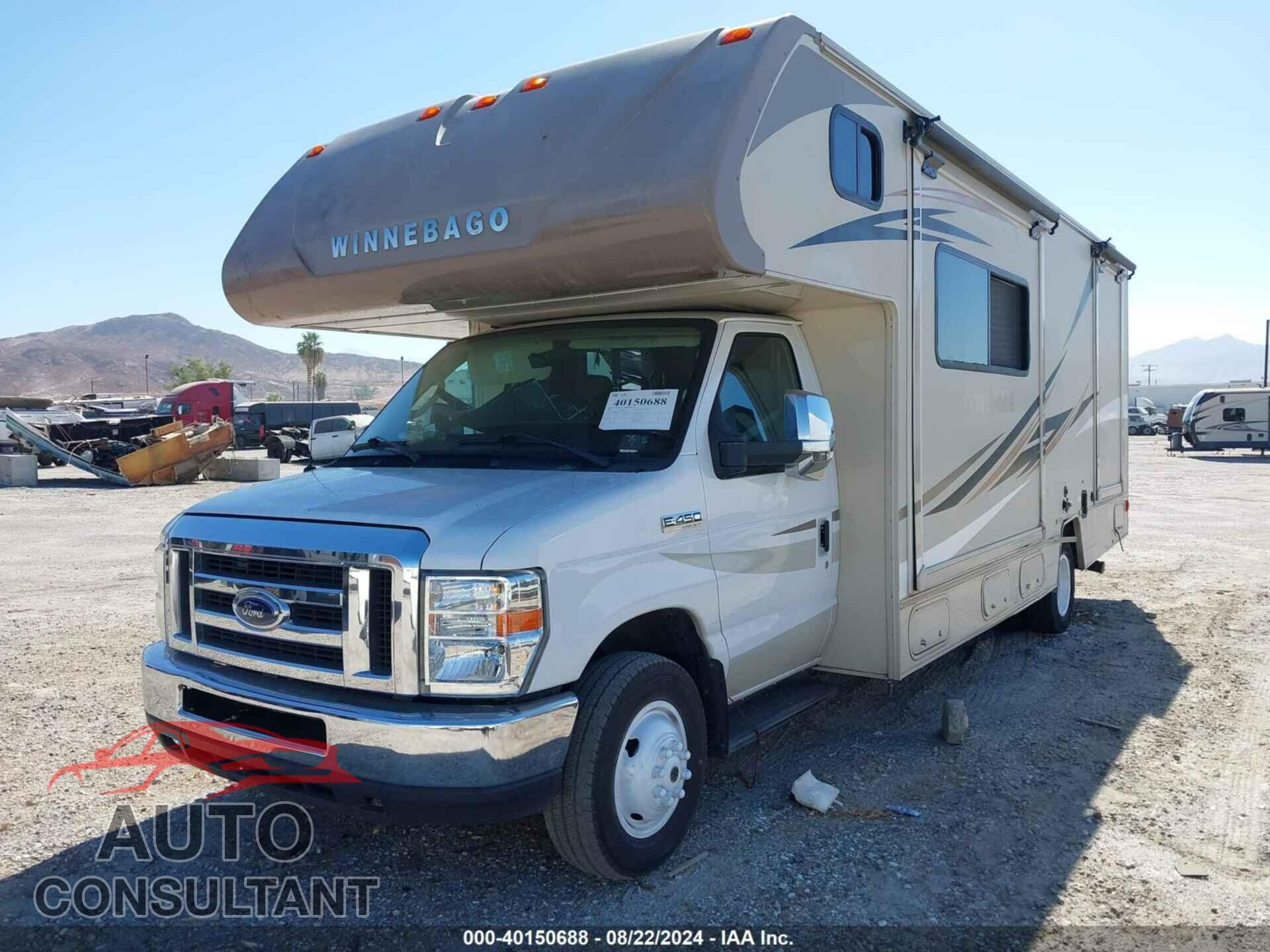 FORD E-450 CUTAWAY 2017 - 1FDXE4FSXHDC06412