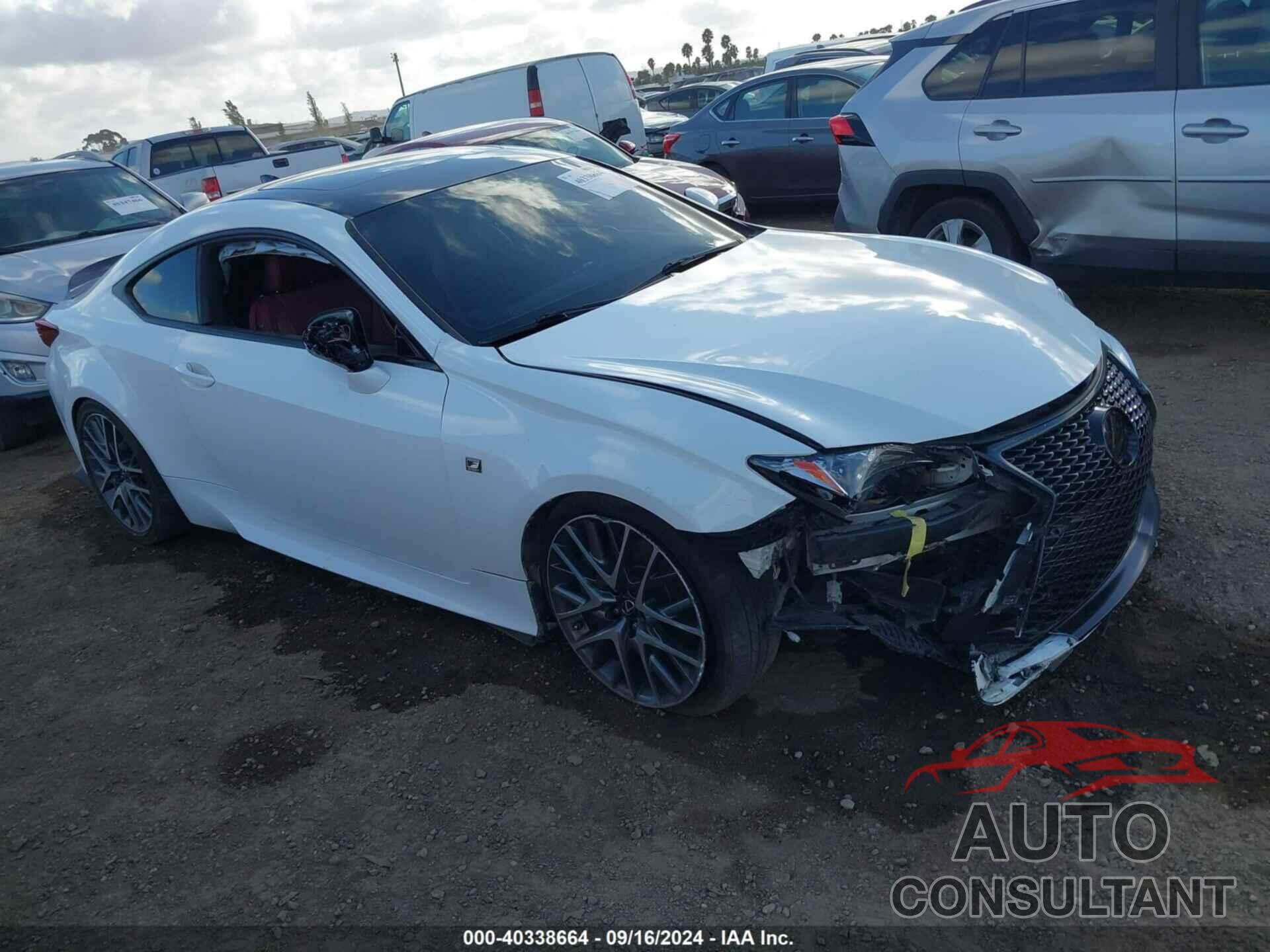 LEXUS RC 200T 2017 - JTHHA5BC2H5007064