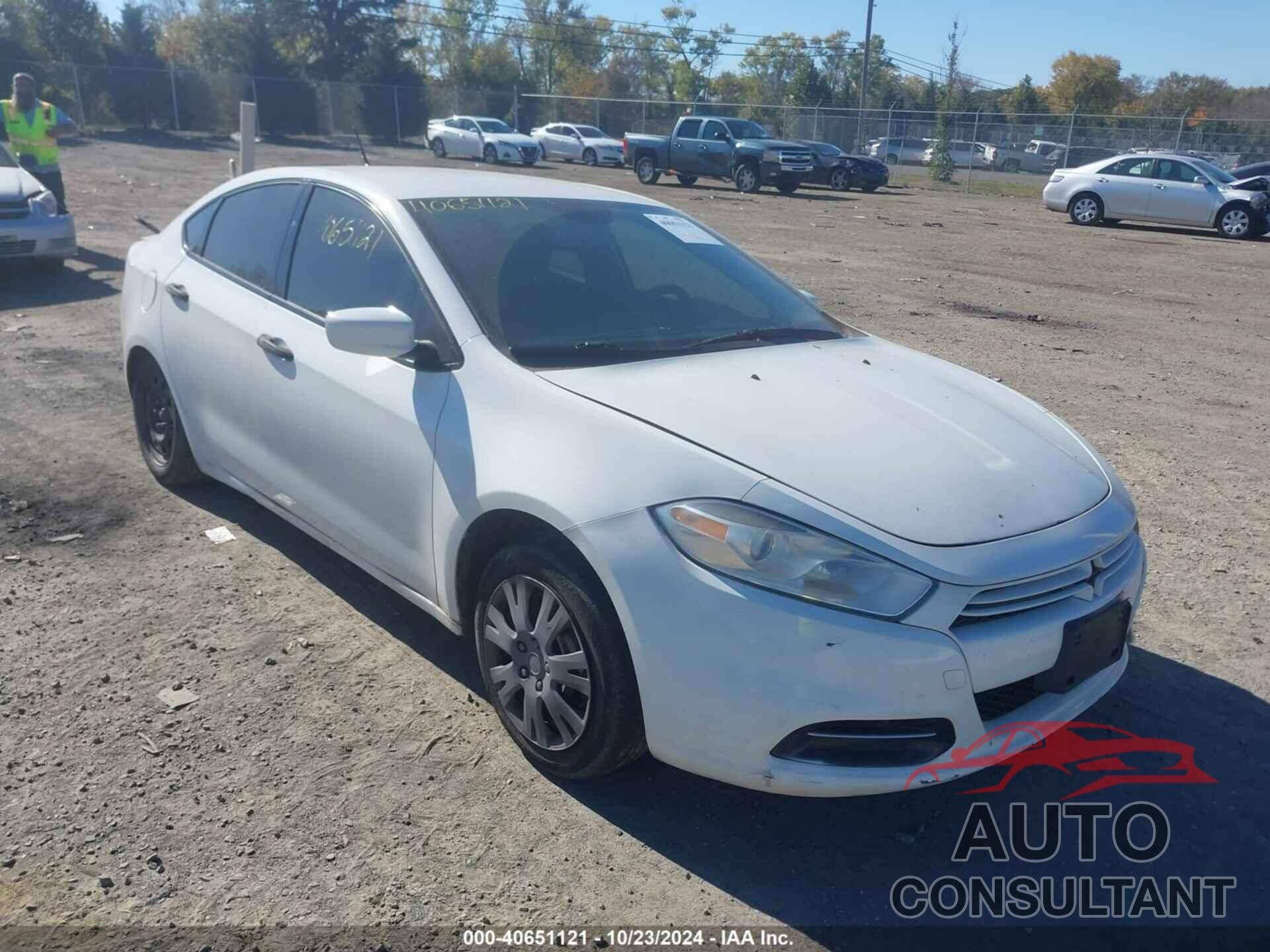 DODGE DART 2013 - 1C3CDFAA8DD323288