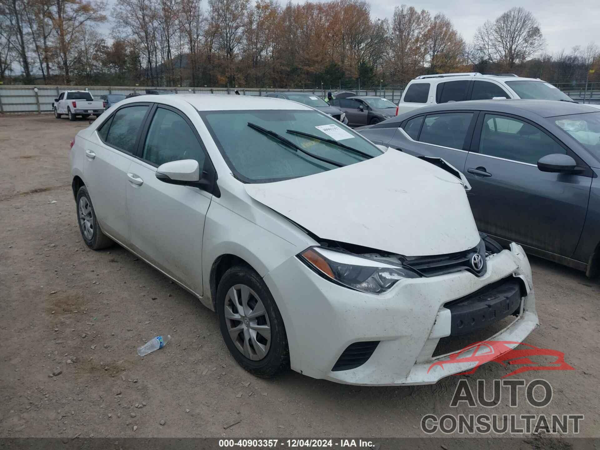 TOYOTA COROLLA 2014 - 5YFBPRHE5EP018161