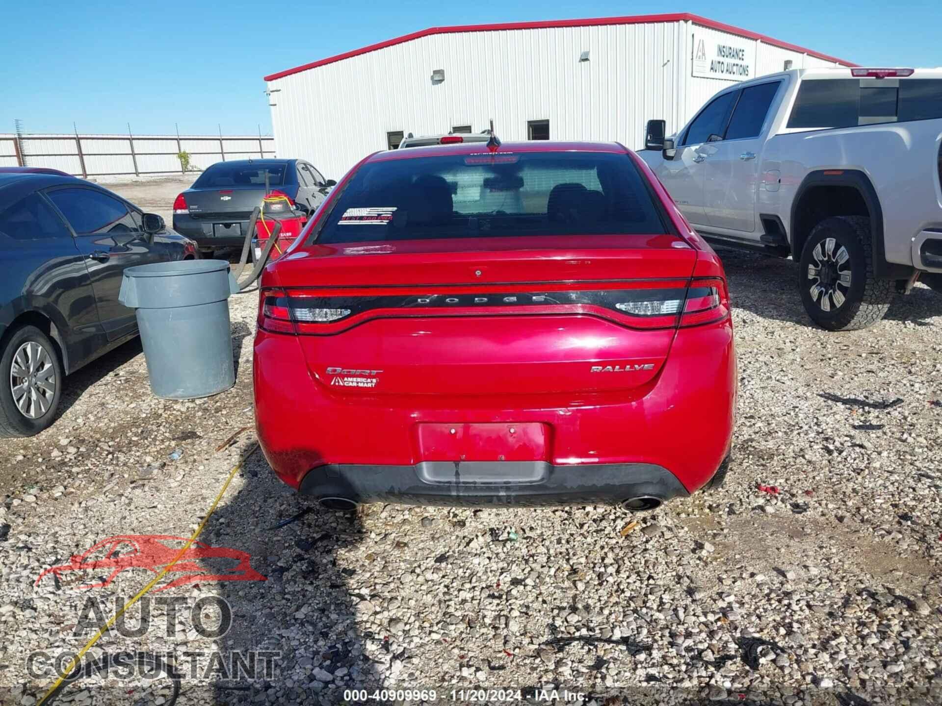 DODGE DART 2013 - 1C3CDFBA3DD340403