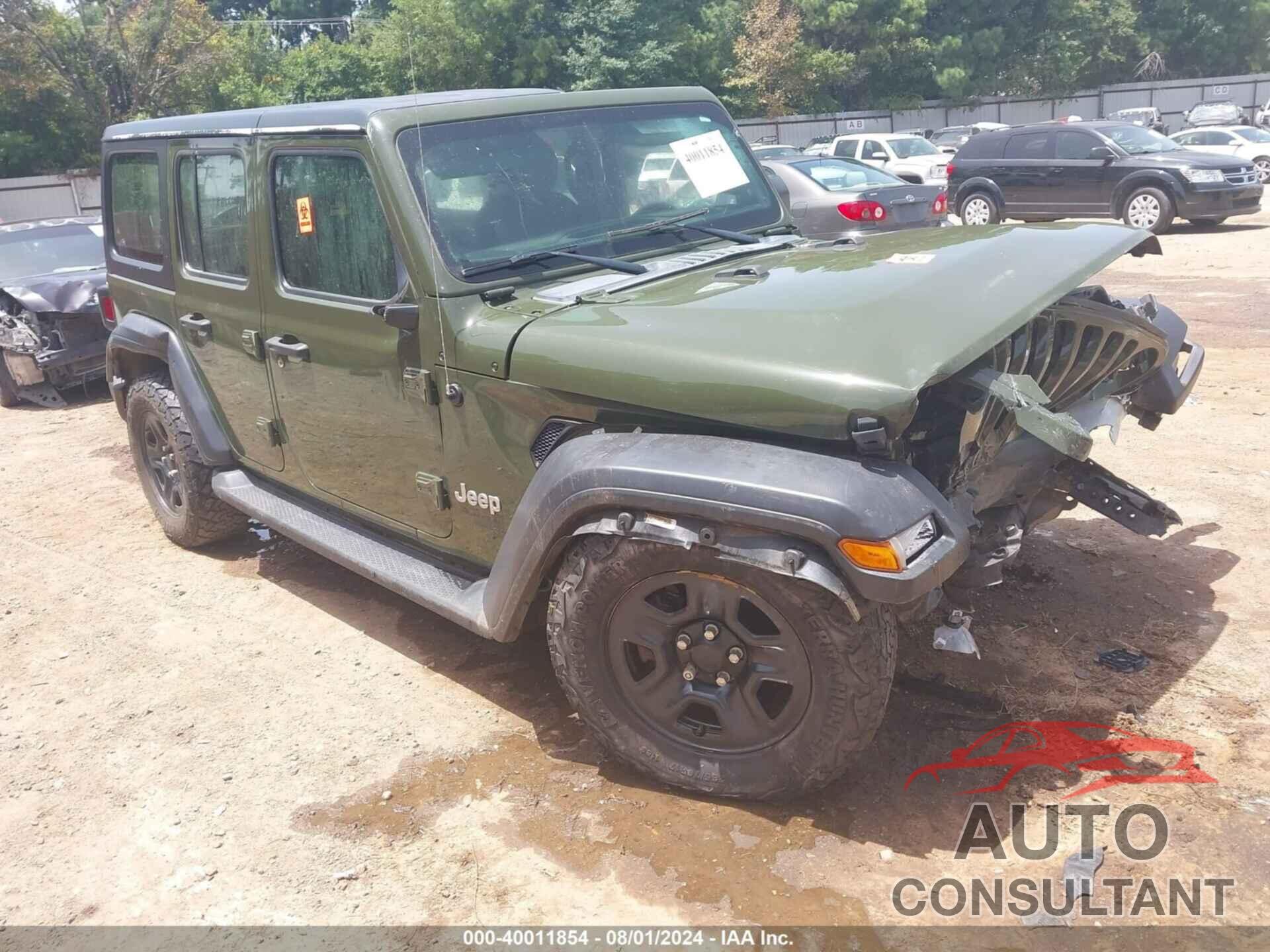 JEEP WRANGLER UNLIMITED 2021 - 1C4HJXDNXMW553207