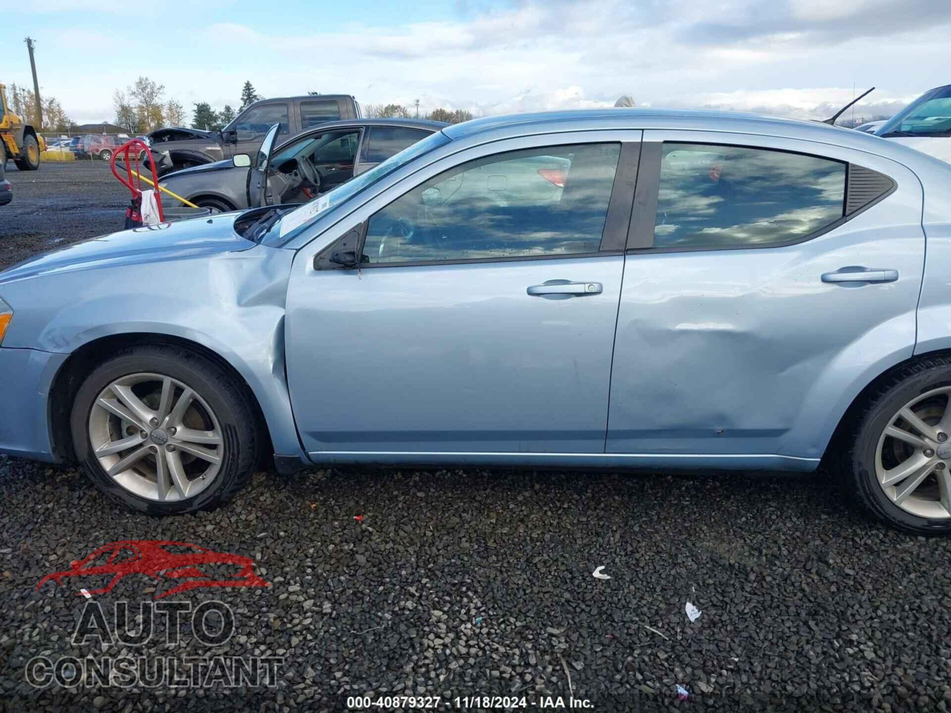 DODGE AVENGER 2013 - 1C3CDZAG6DN729991