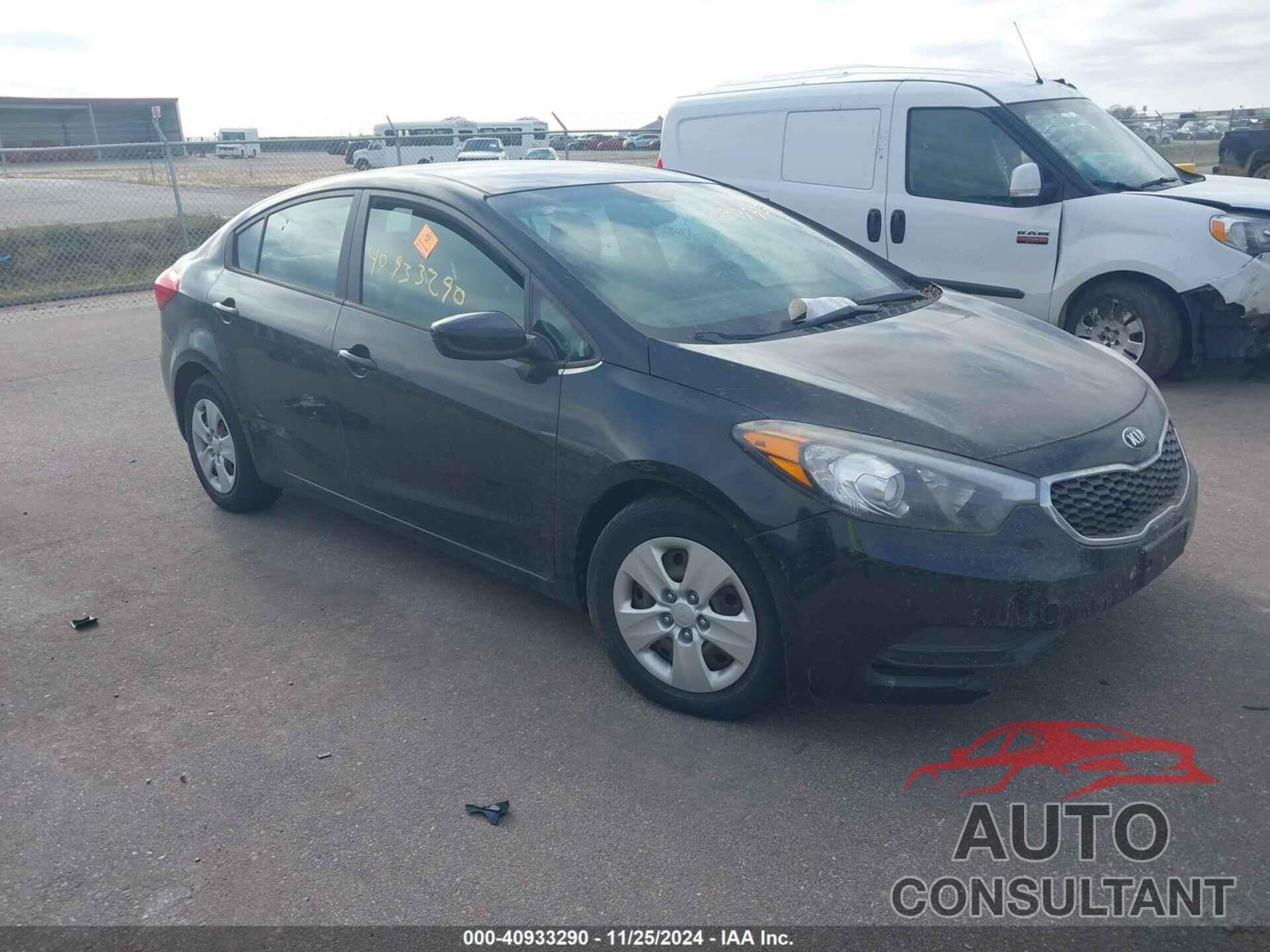 KIA FORTE 2015 - KNAFK4A67F5314381