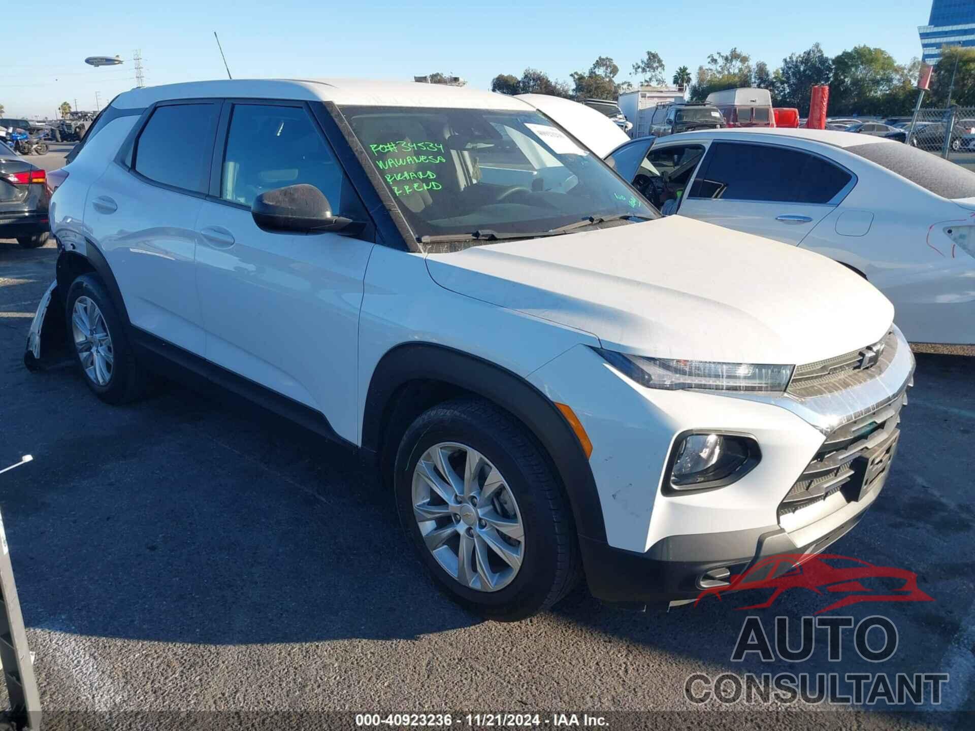 CHEVROLET TRAILBLAZER 2021 - KL79MMS20MB130465