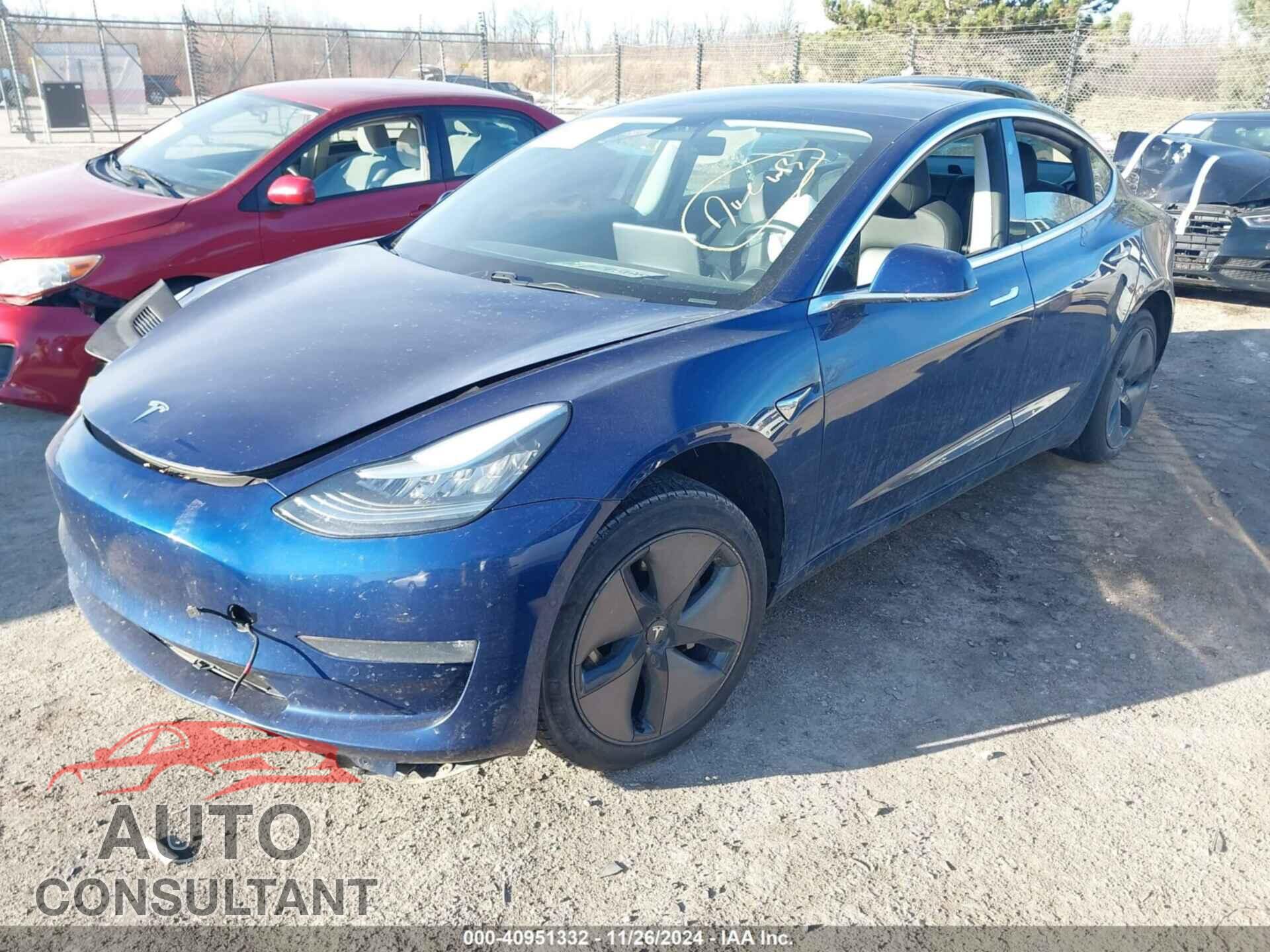 TESLA MODEL 3 2019 - 5YJ3E1EB7KF387729