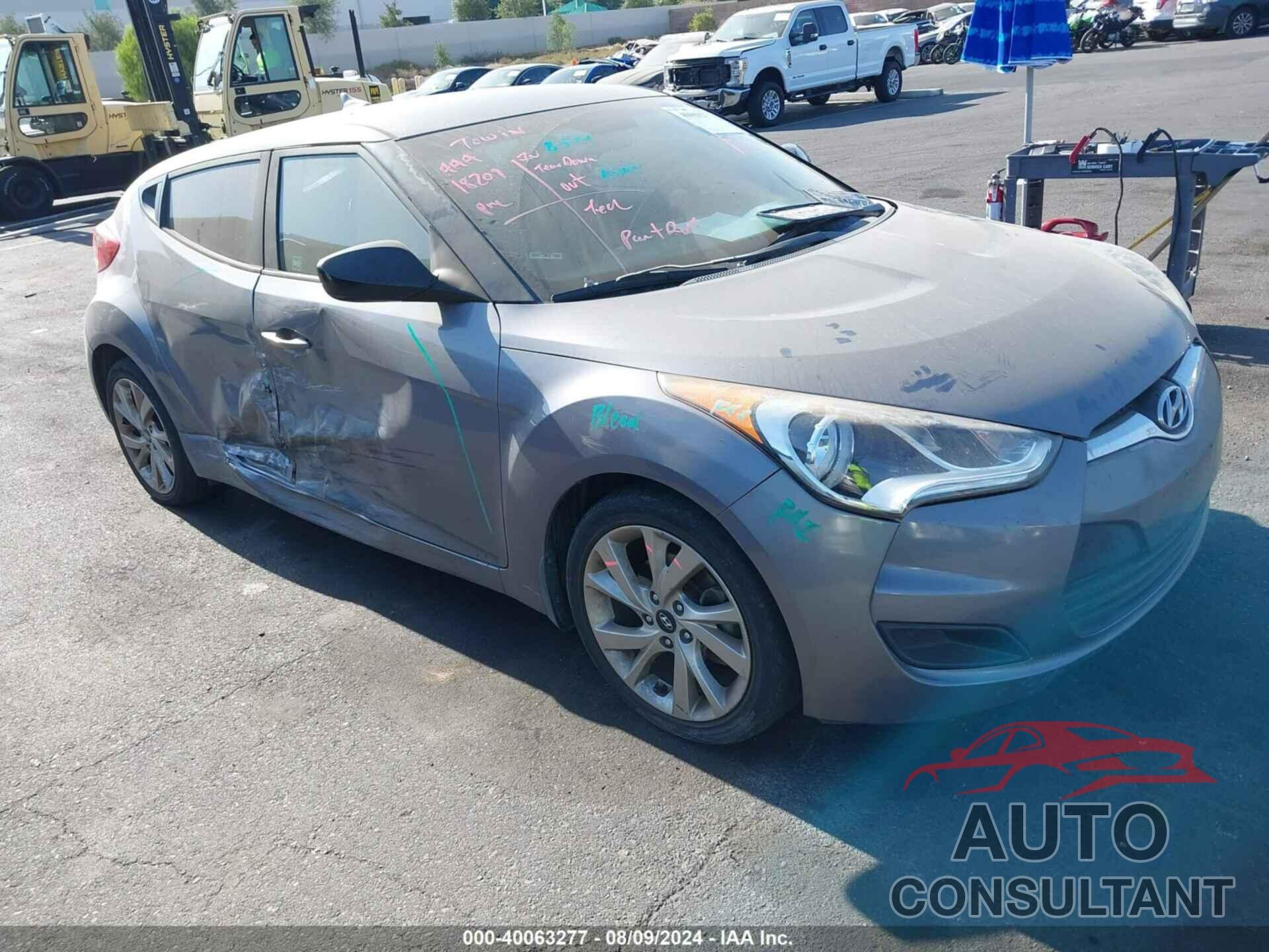 HYUNDAI VELOSTER 2016 - KMHTC6AD0GU299531