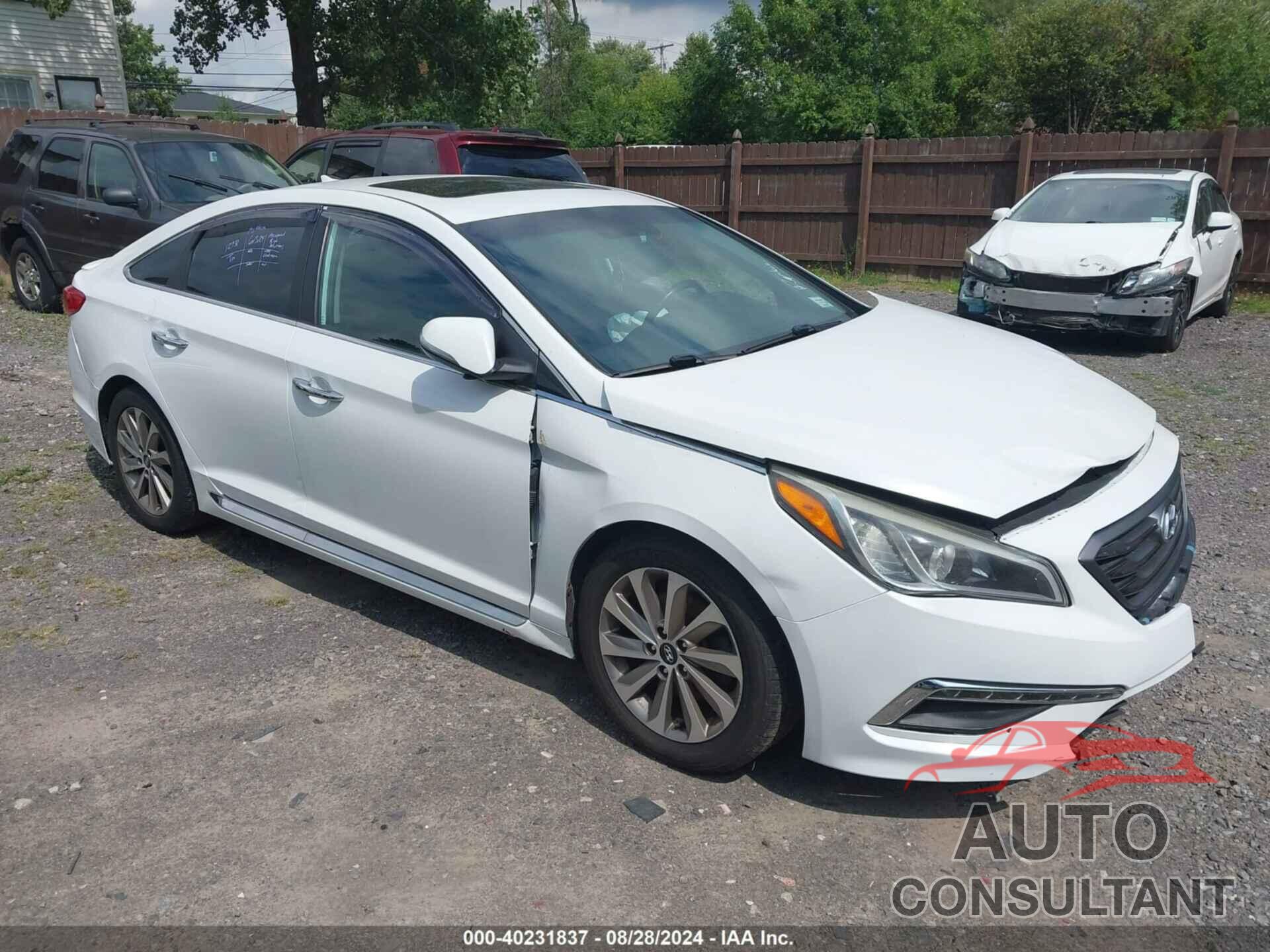 HYUNDAI SONATA 2017 - 5NPE34AF9HH508151