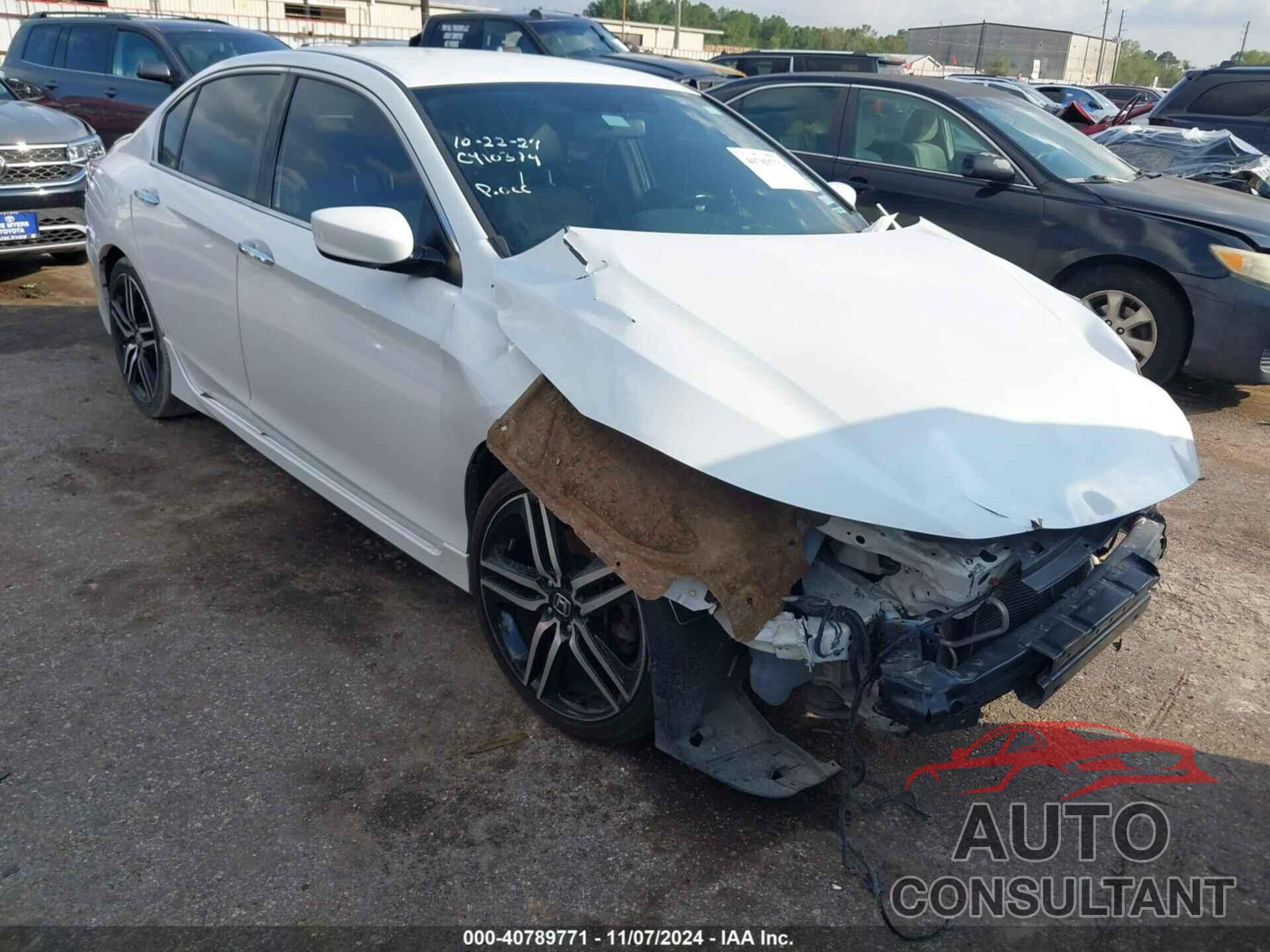 HONDA ACCORD 2017 - 1HGCR2F59HA196206