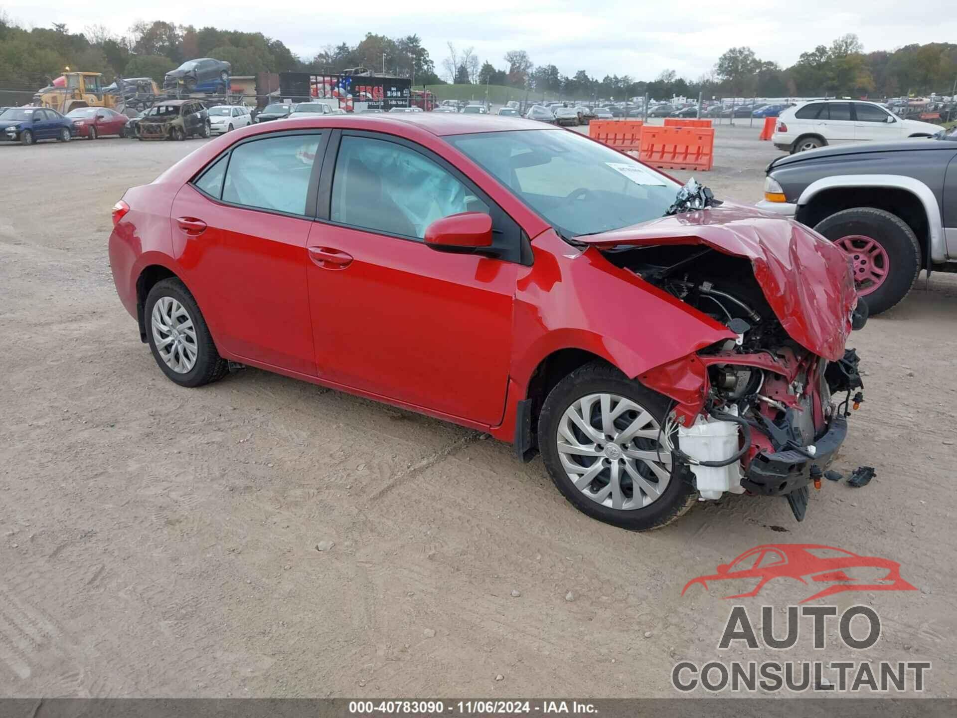 TOYOTA COROLLA 2018 - 2T1BURHE3JC965041