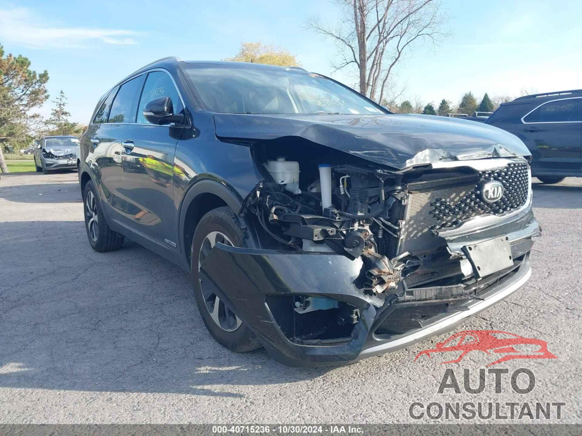 KIA SORENTO 2018 - 5XYPHDA53JG350081