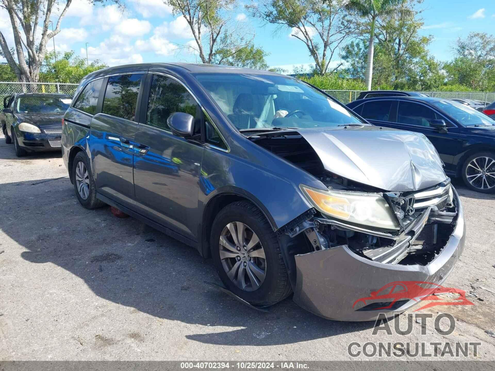 HONDA ODYSSEY 2014 - 5FNRL5H6XEB080629