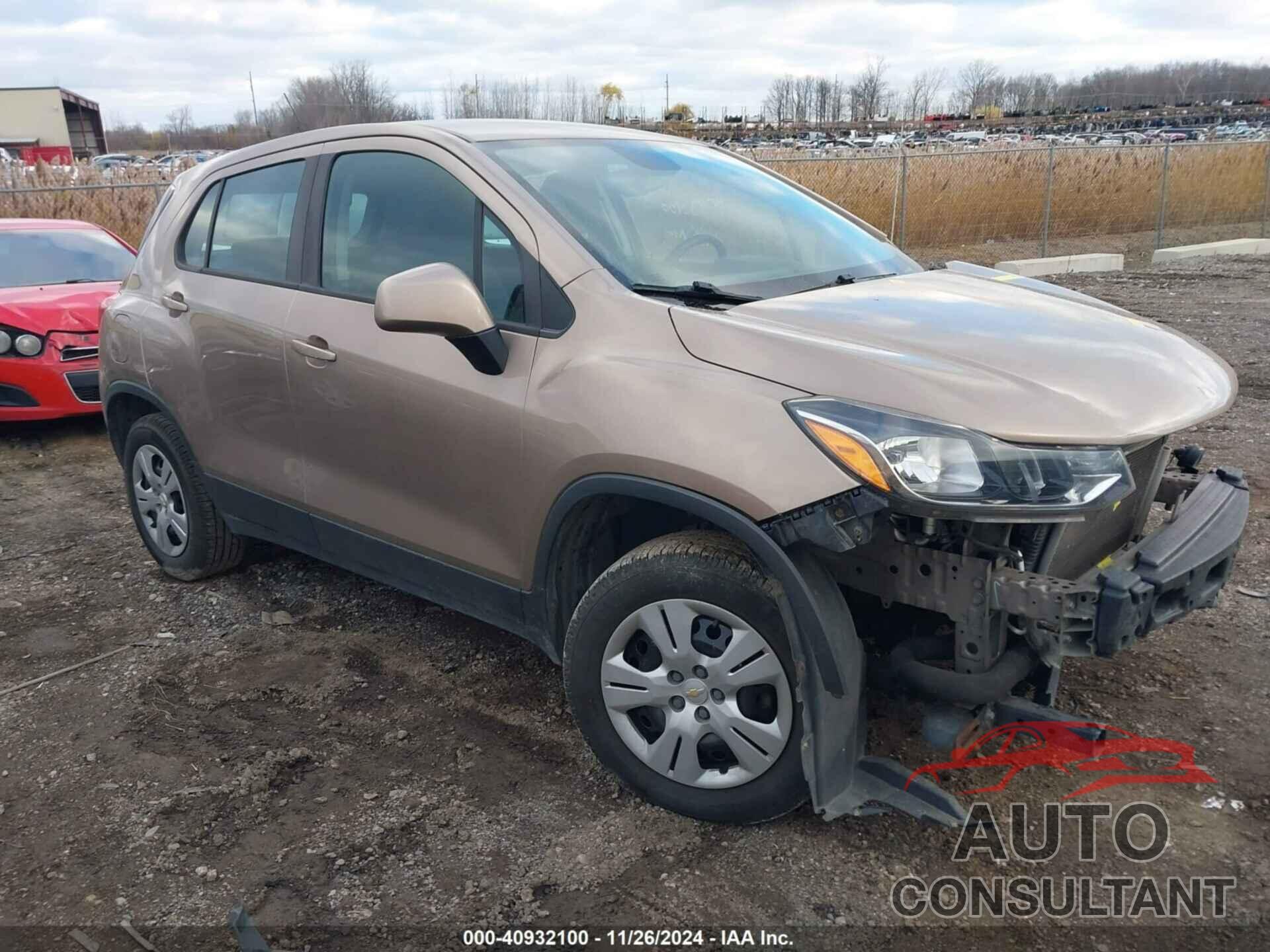 CHEVROLET TRAX 2018 - 3GNCJKSBXJL364877