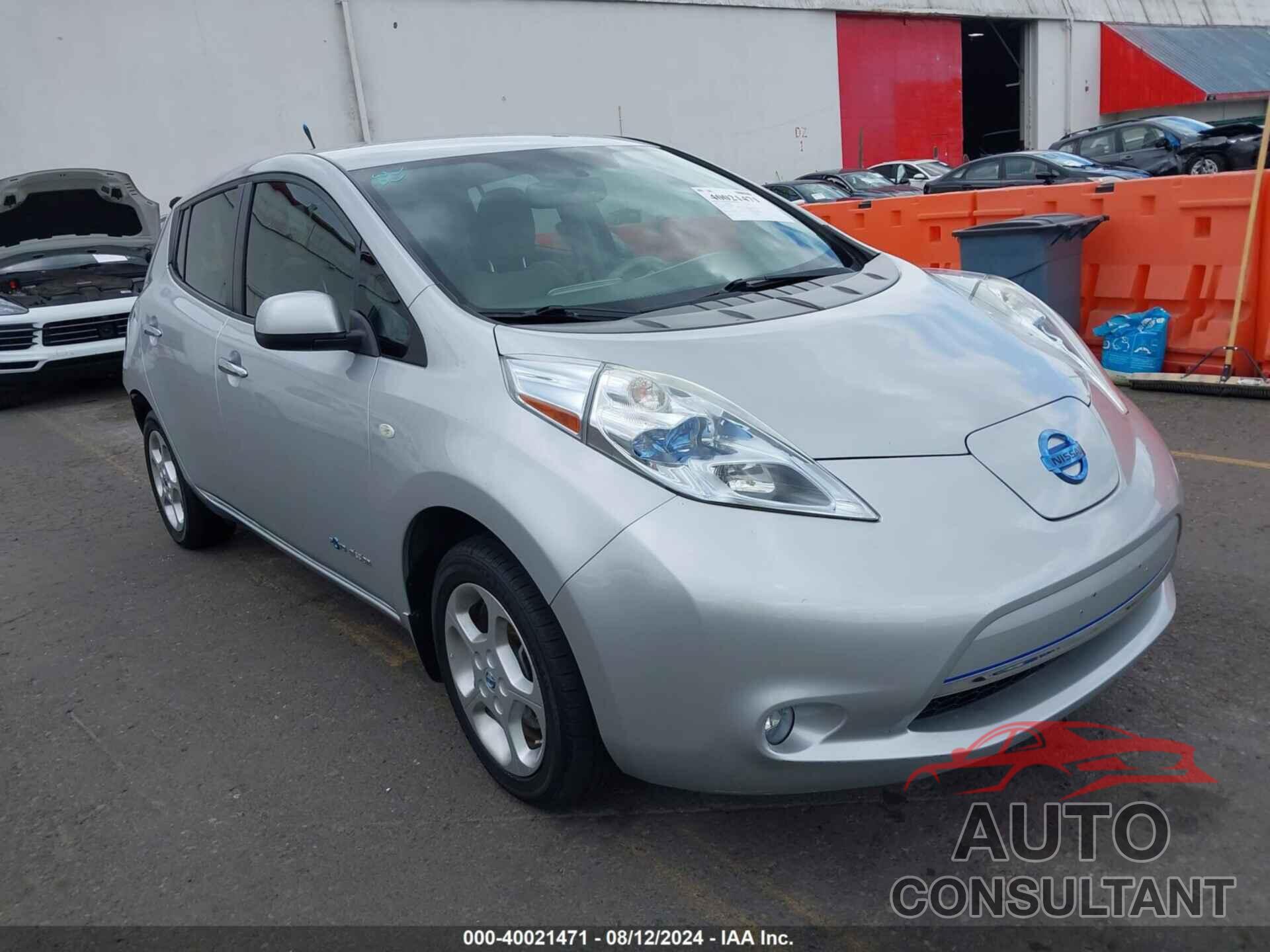 NISSAN LEAF 2012 - JN1AZ0CP4CT024763