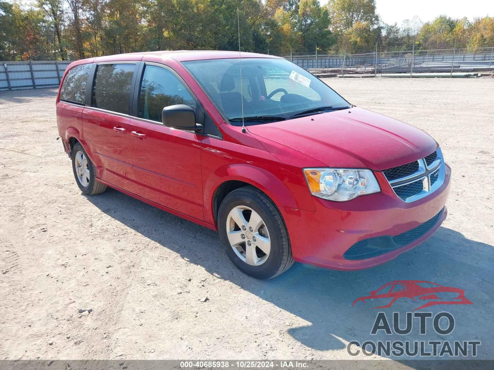 DODGE GRAND CARAVAN 2016 - 2C4RDGBG9GR170341