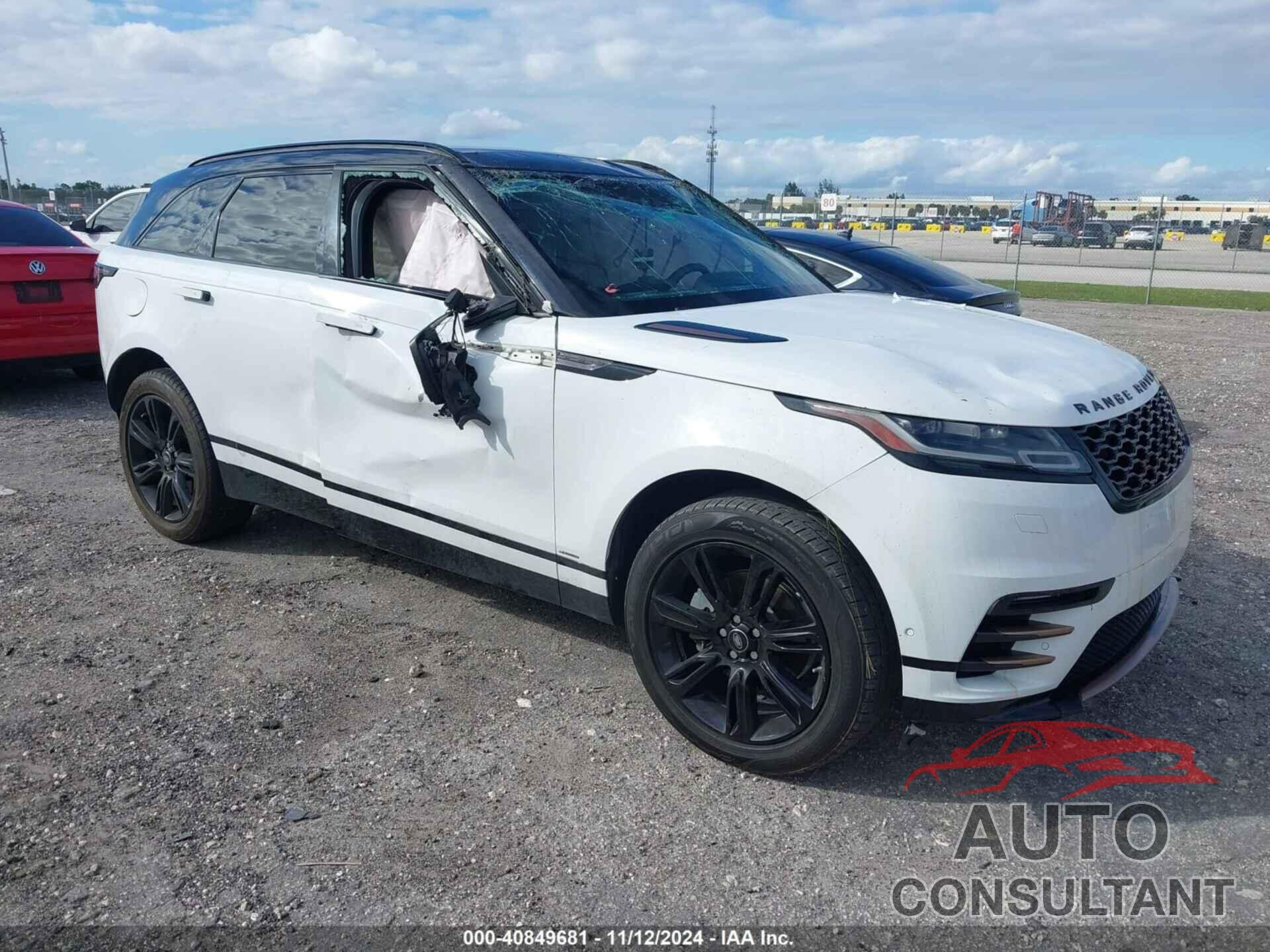 LAND ROVER RANGE ROVER VELAR 2019 - SALYL2EX0KA223978