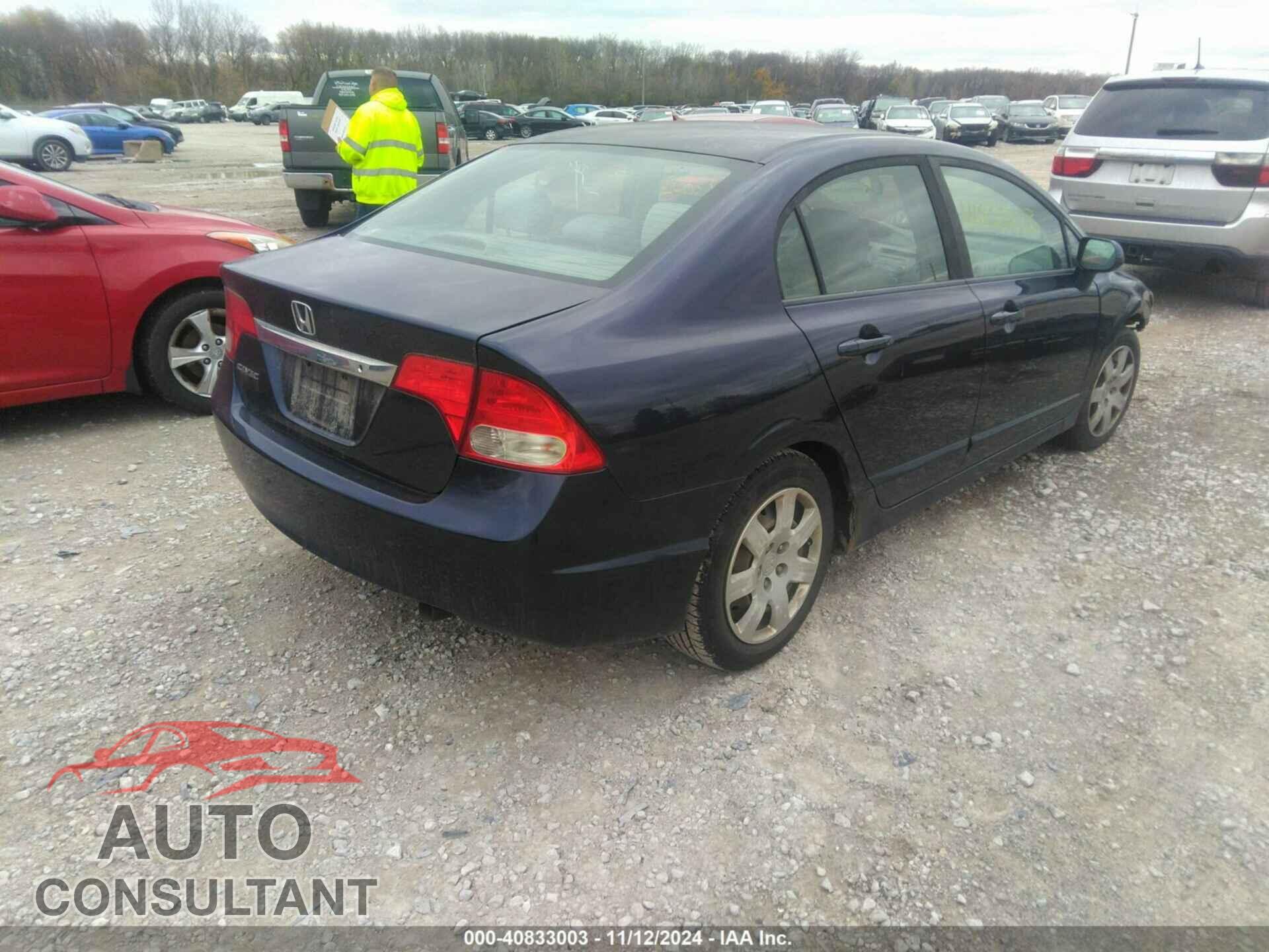 HONDA CIVIC 2009 - 19XFA16559E034178