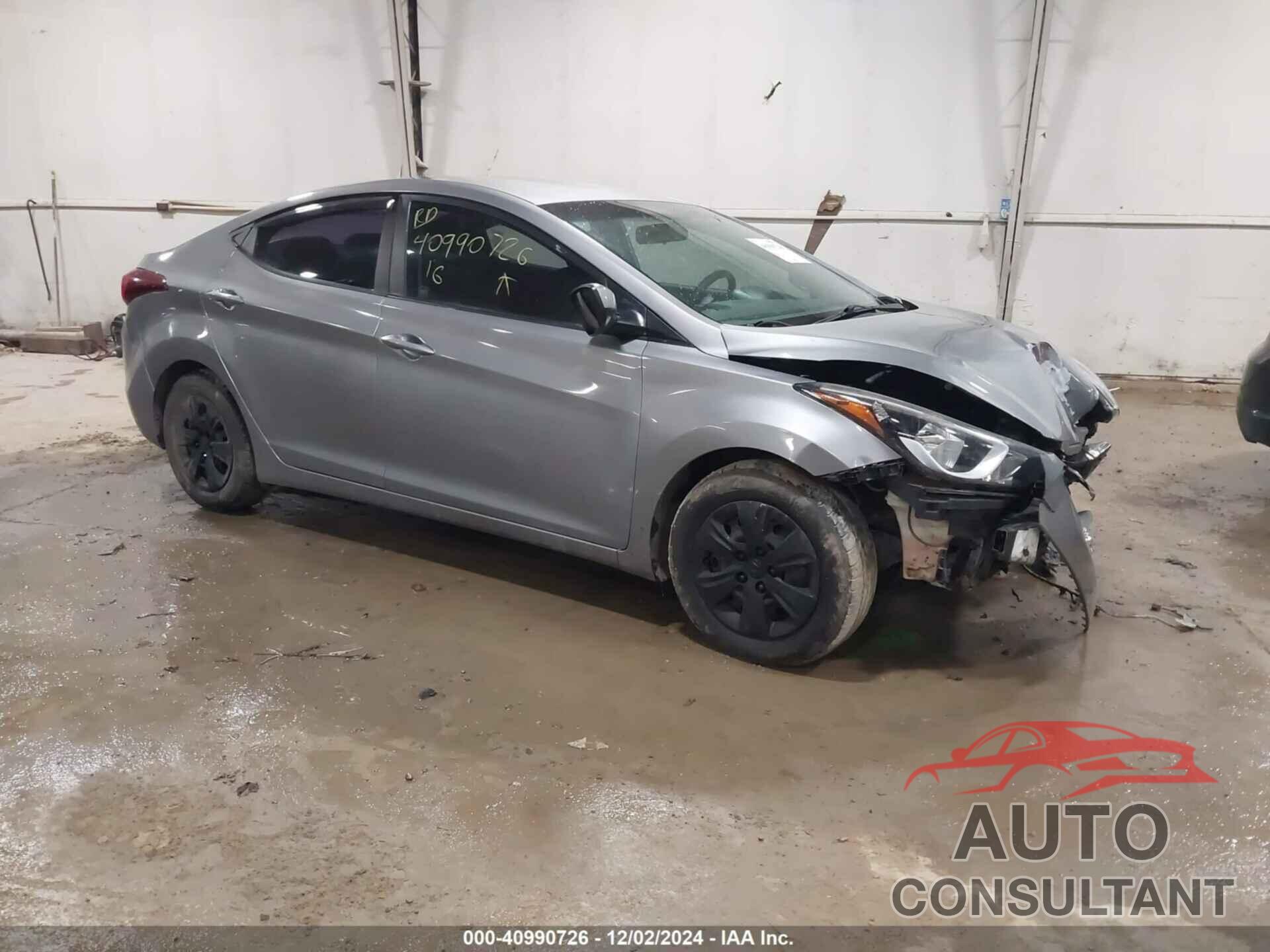 HYUNDAI ELANTRA 2016 - KMHDH4AE8GU512907