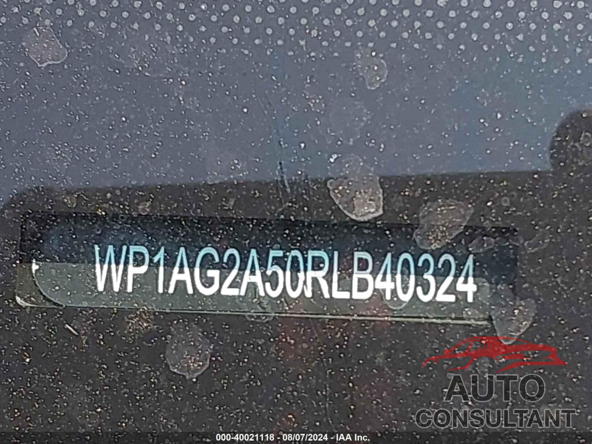 PORSCHE MACAN 2024 - WP1AG2A50RLB40324