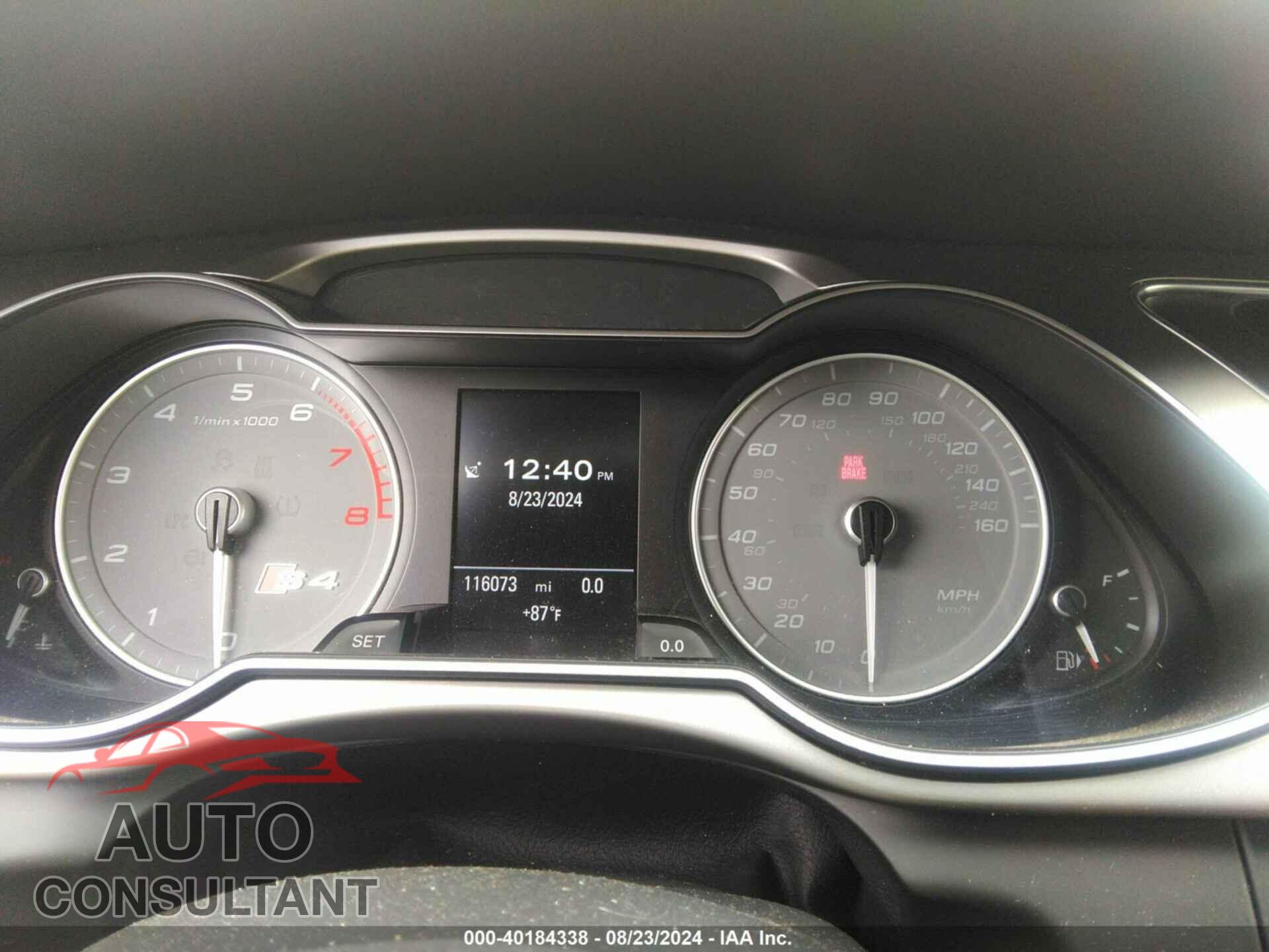 AUDI S4 2014 - WAUBGAFL4EA120457