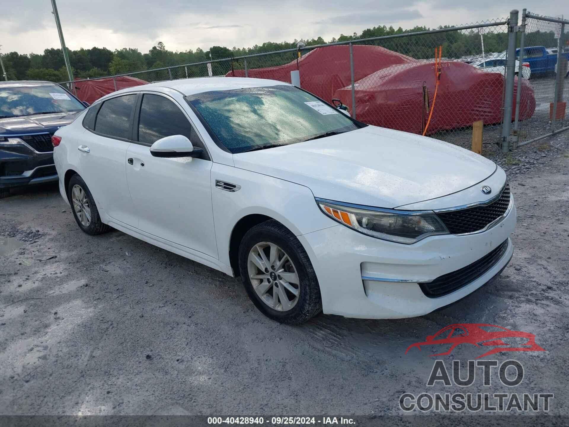 KIA OPTIMA 2018 - 5XXGT4L30JG204588