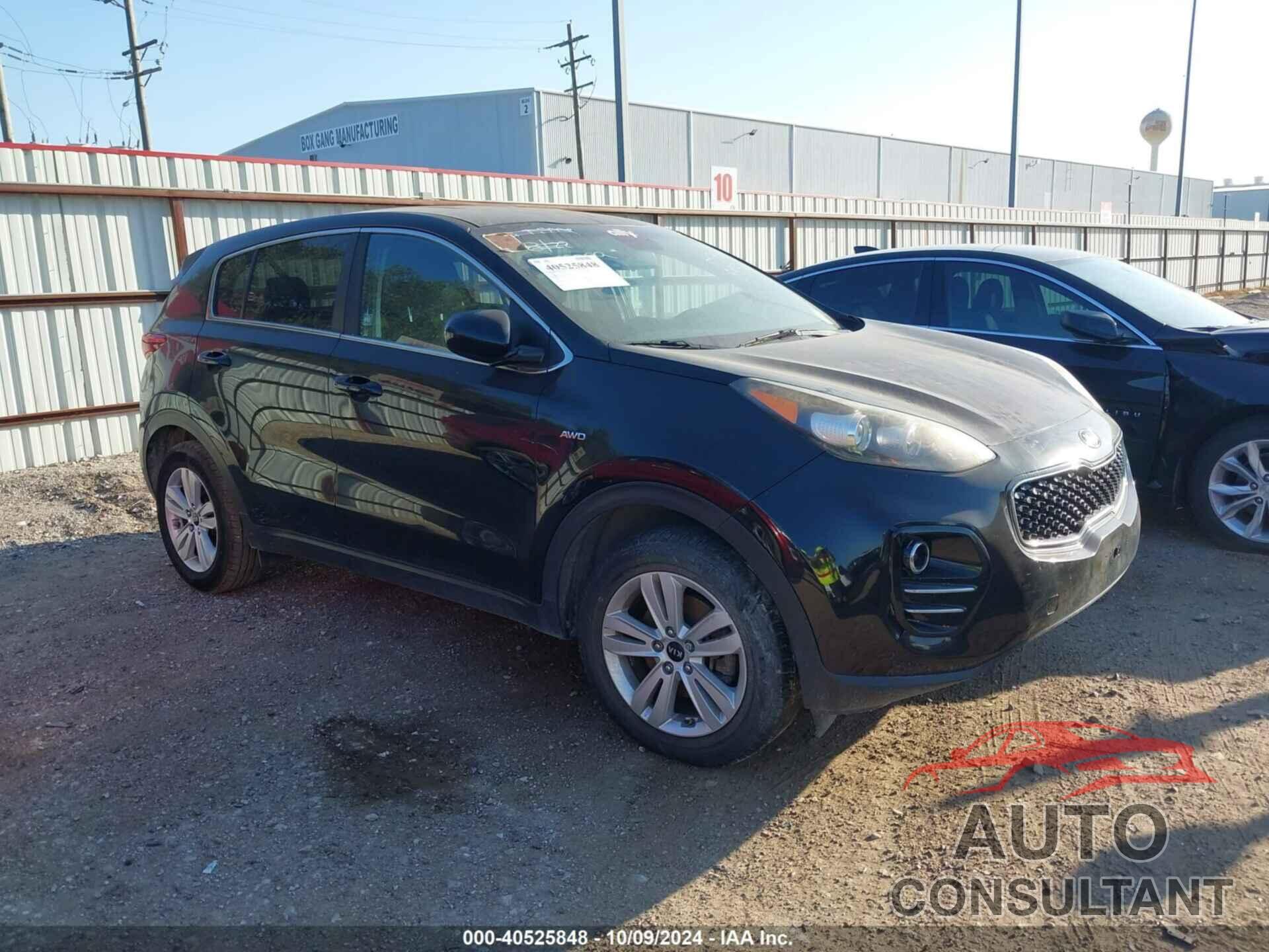 KIA SPORTAGE 2017 - KNDPMCAC8H7078932