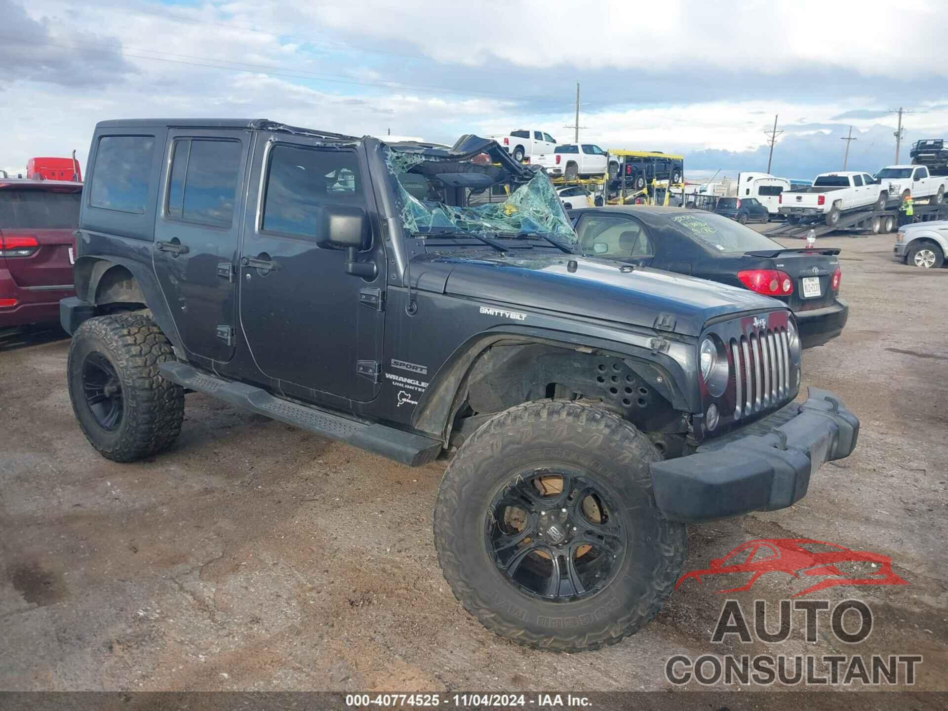 JEEP WRANGLER UNLIMITED 2017 - 1C4BJWDG2HL681062