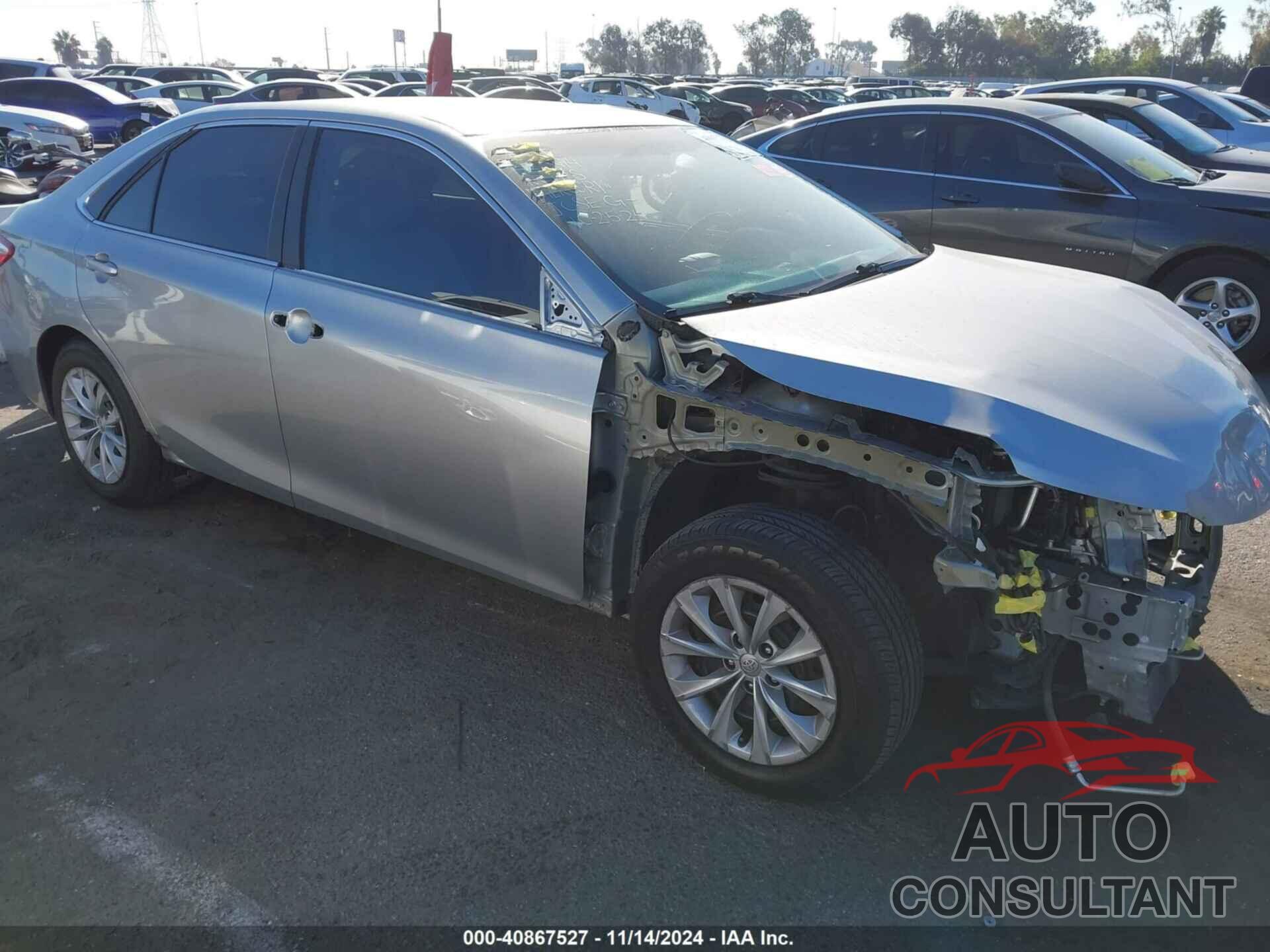 TOYOTA CAMRY 2016 - 4T4BF1FK7GR584665