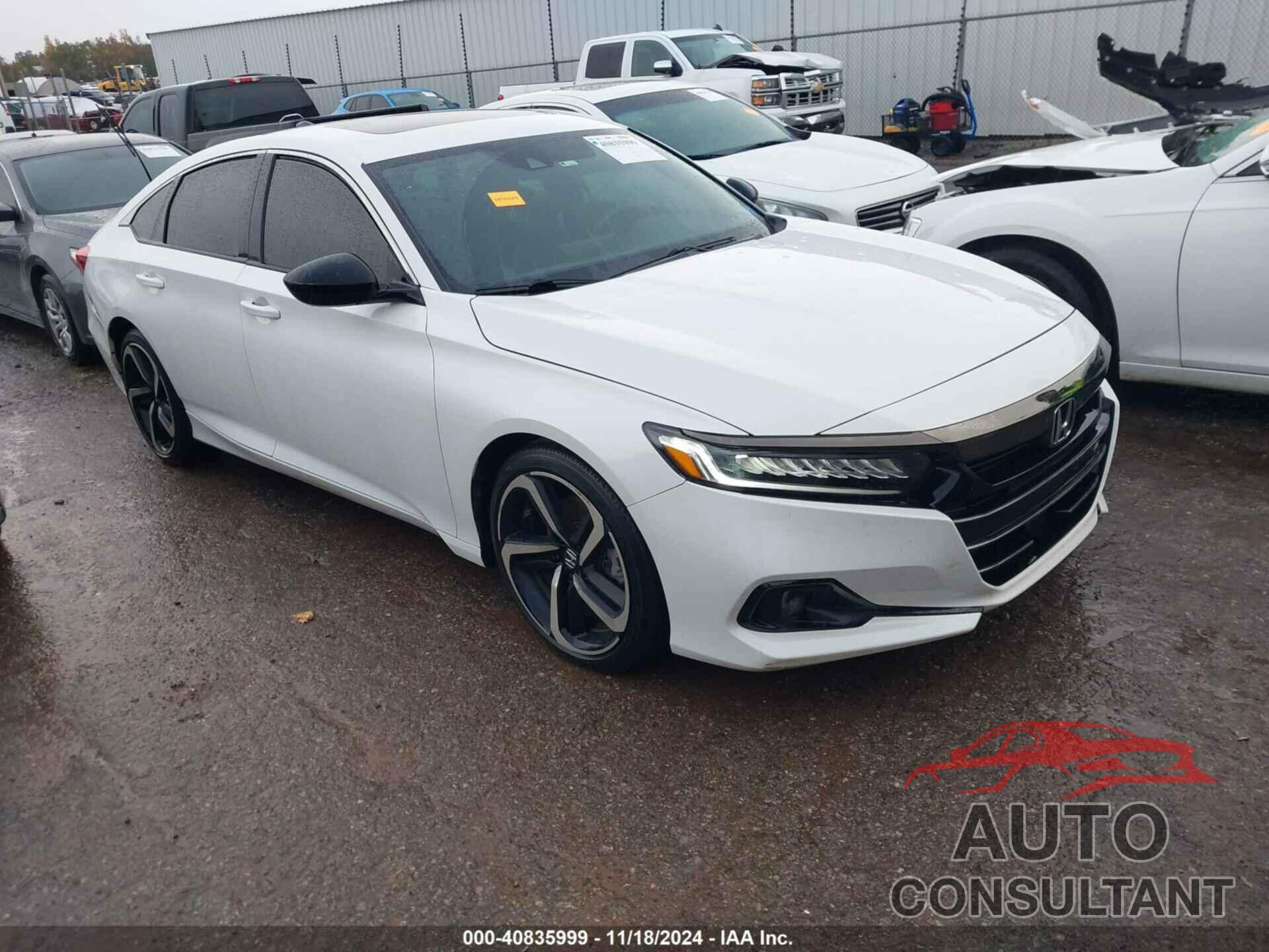 HONDA ACCORD 2021 - 1HGCV2F31MA004023