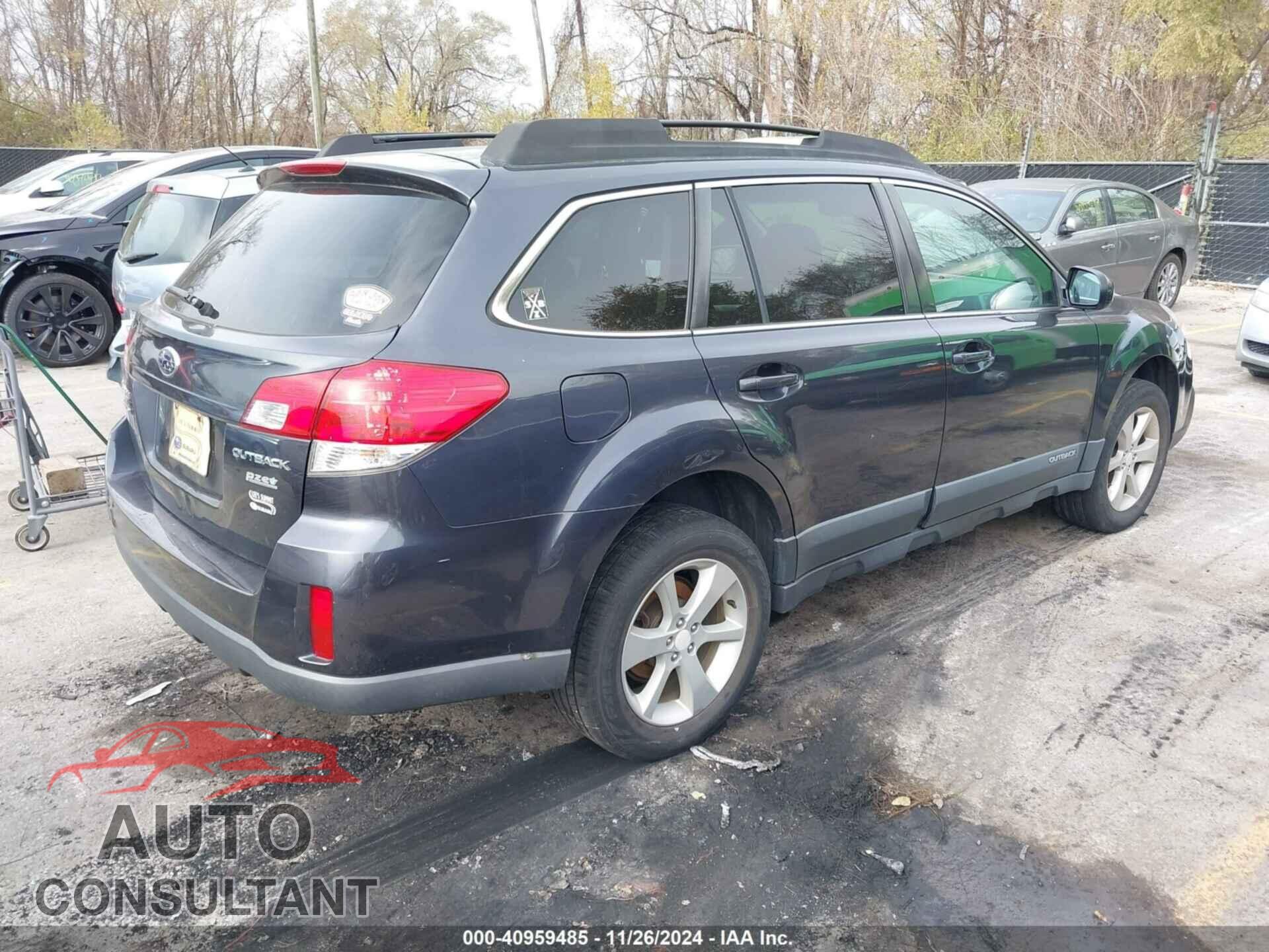 SUBARU OUTBACK 2013 - 4S4BRBCC8D3303219
