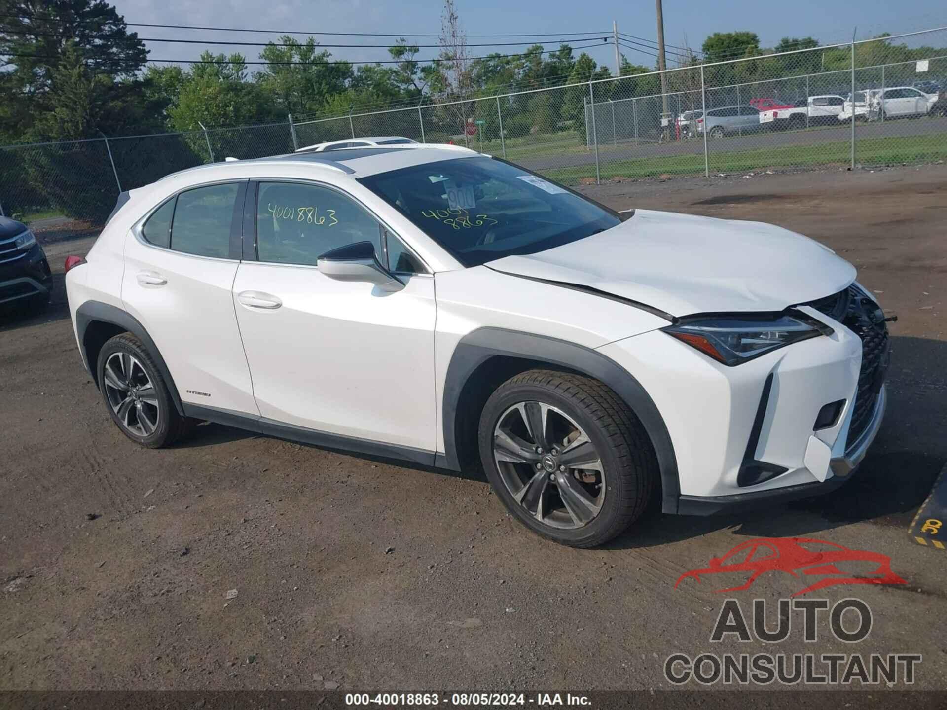 LEXUS UX 250H 2019 - JTHU9JBH2K2004315