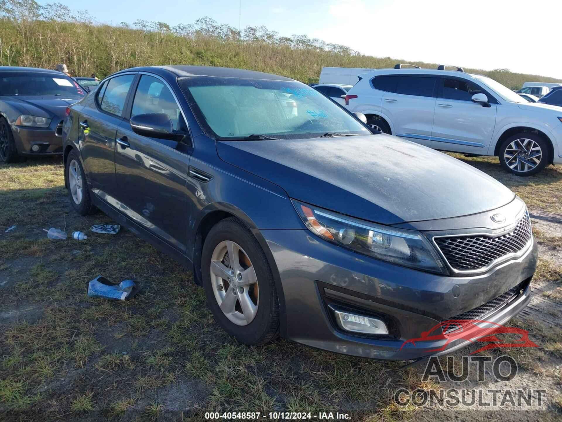 KIA OPTIMA 2015 - KNAGM4A77F5626949