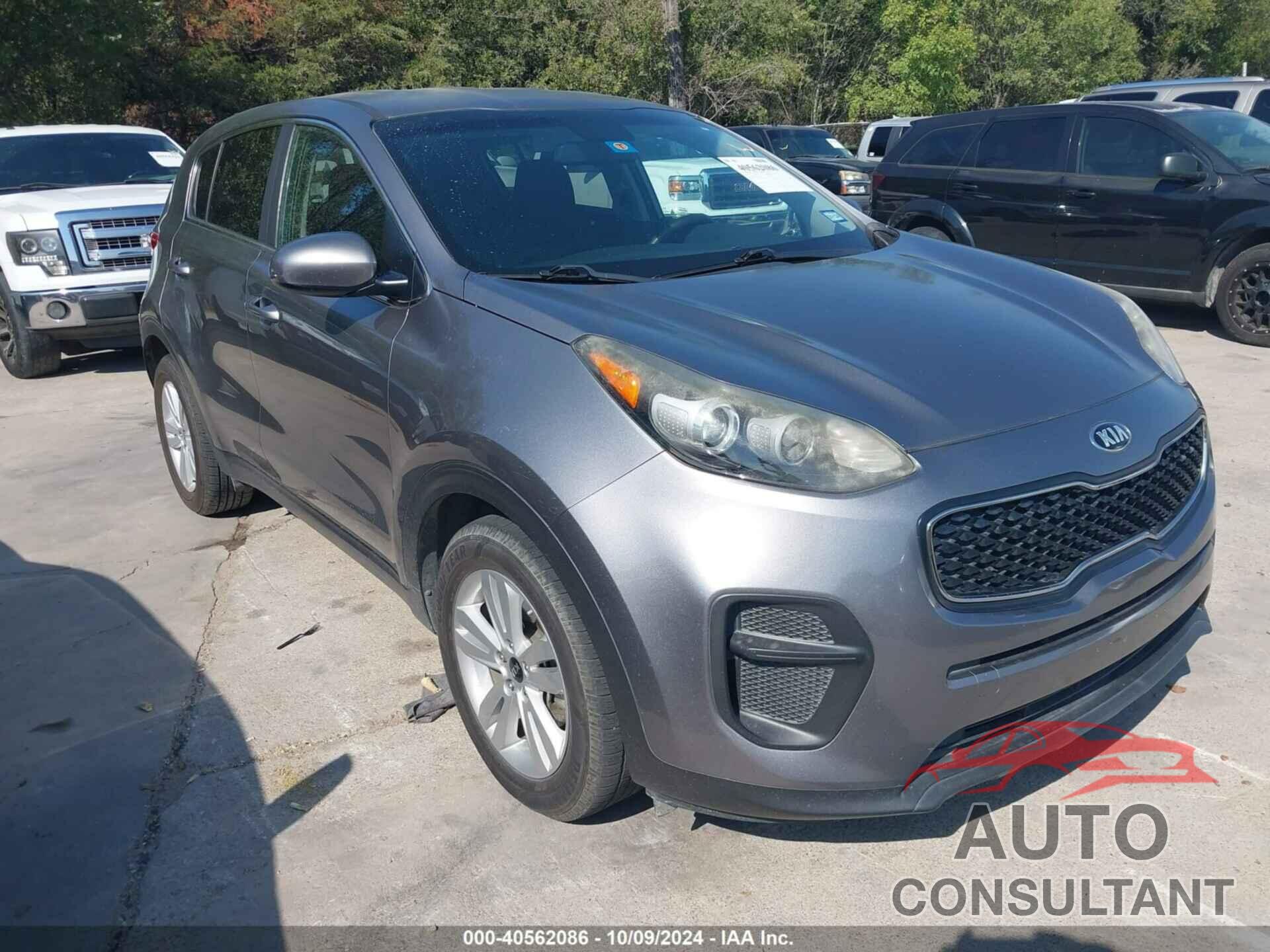 KIA SPORTAGE 2018 - KNDPM3AC4J7336207